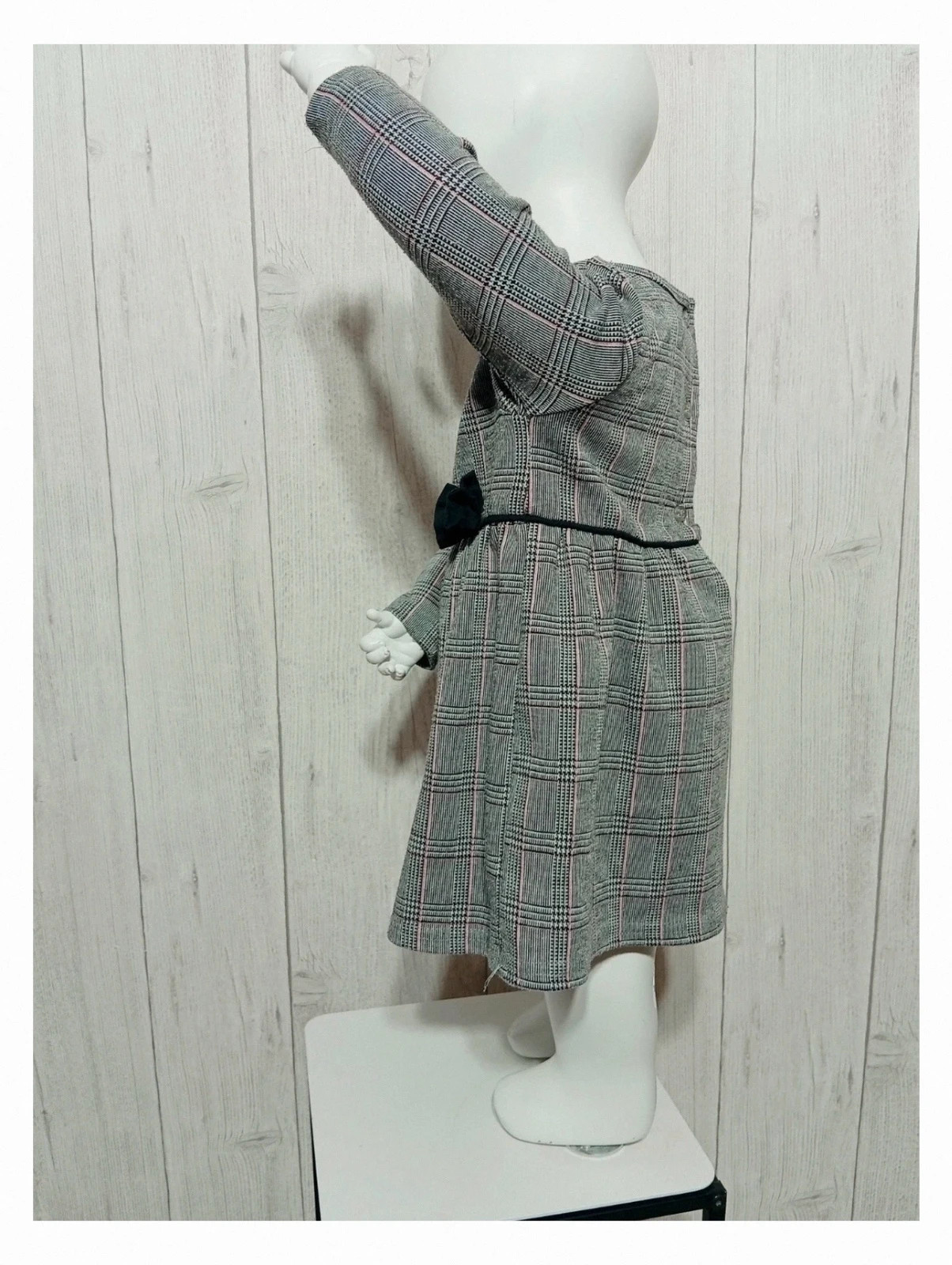 Robe fille - taille 12/18 mois (86 cm) - primark - couleur gris noir rose – Primark – taille 18-24 mois / 86 cm 5
