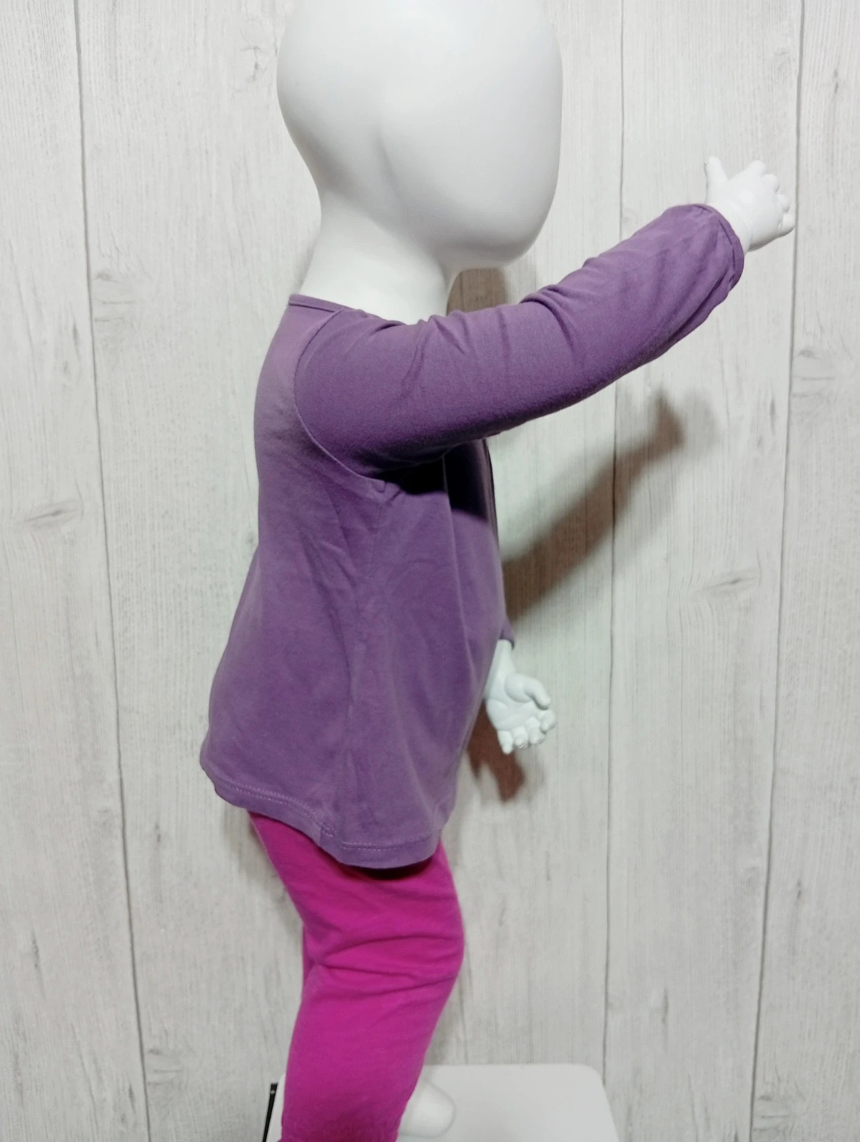 T-shirt manche longues - taille 18 mois (80 cm) -in extenso - couleur violet – In Extenso – taille 12-18 mois / 80 cm 4