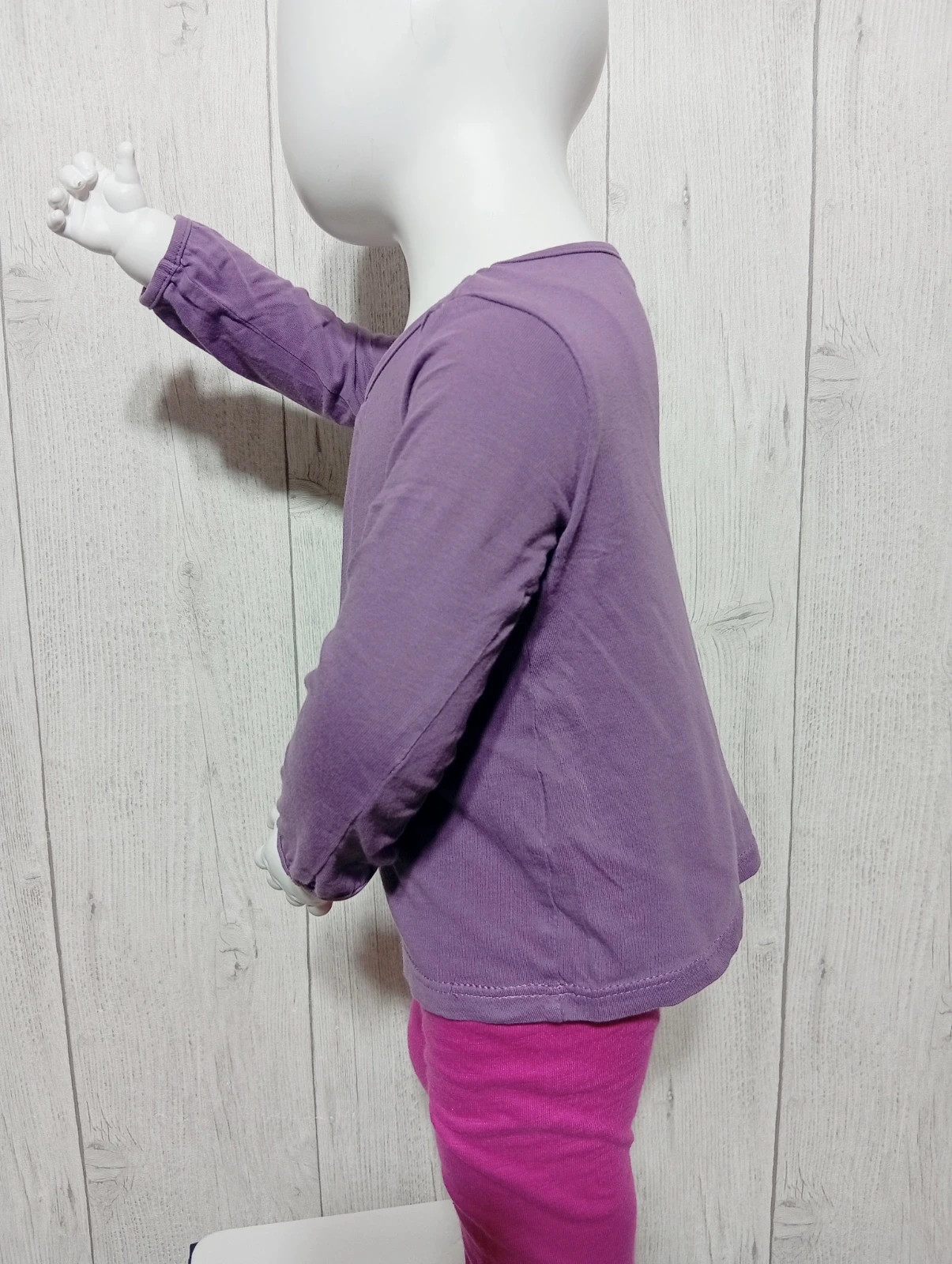 T-shirt manche longues - taille 18 mois (80 cm) -in extenso - couleur violet – In Extenso – taille 12-18 mois / 80 cm 5
