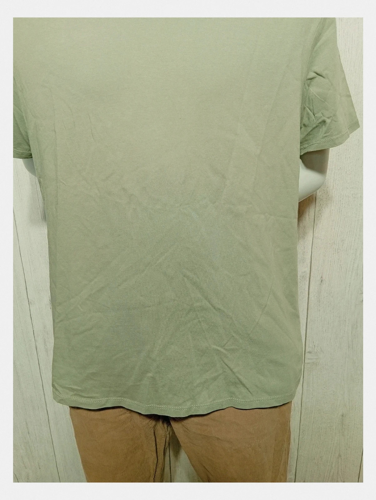 T-shirt manche unis manche courte - taille XL/42 - Kiabi - couleur menthe vert – Kiabi – taille XL 3