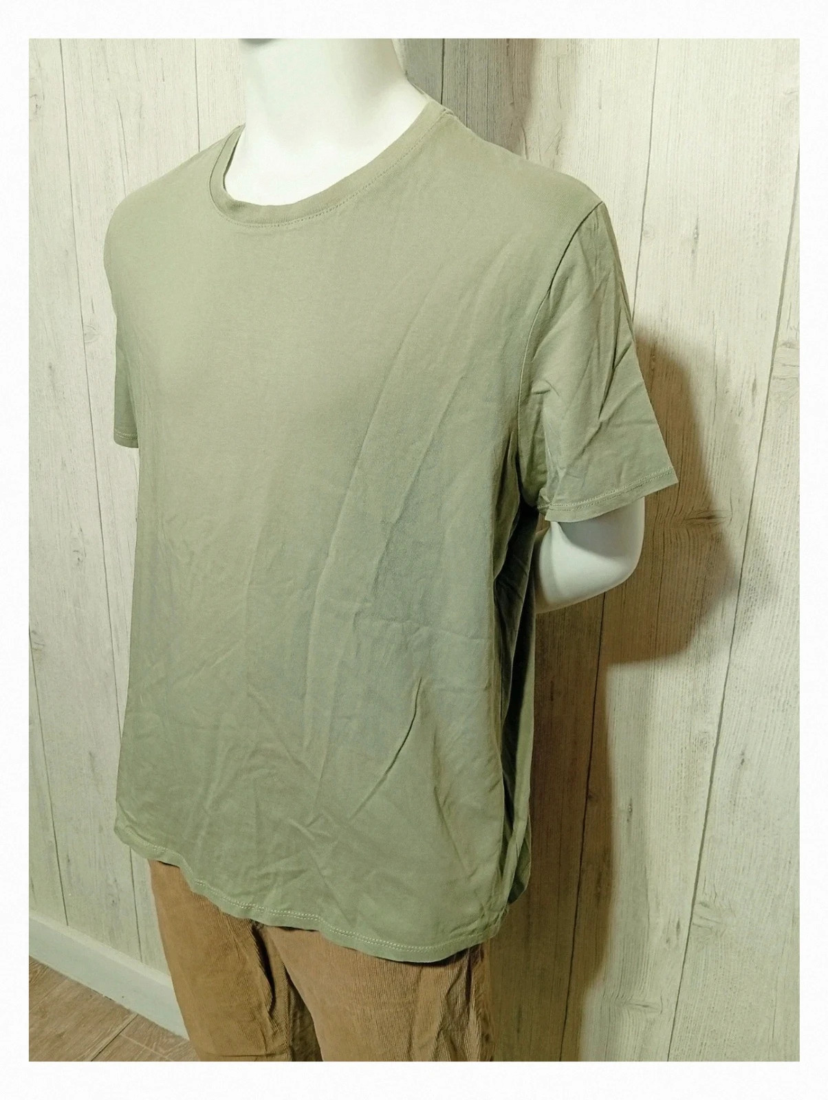 T-shirt manche unis manche courte - taille XL/42 - Kiabi - couleur menthe vert – Kiabi – taille XL 5