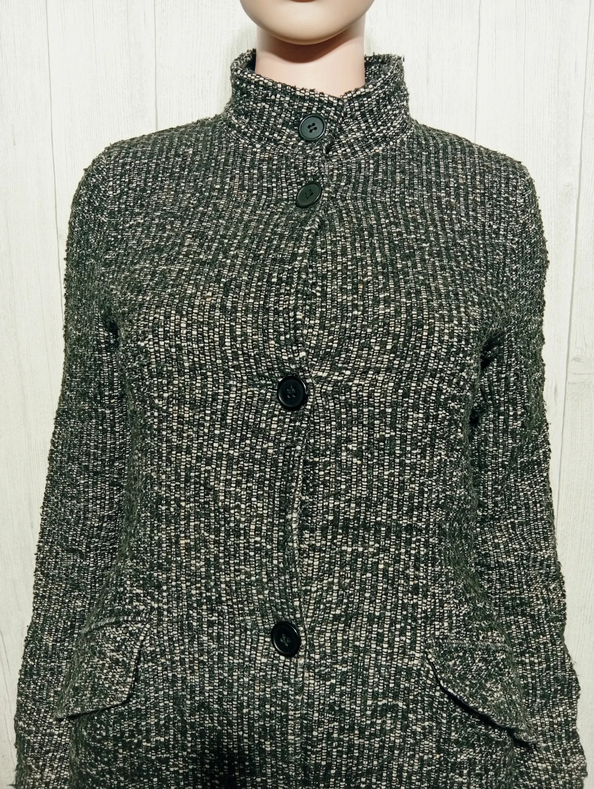 Manteau long femme-taille M/38- greatplains- couleur gris noir – Great Plains – taille M / 38 / 10 2