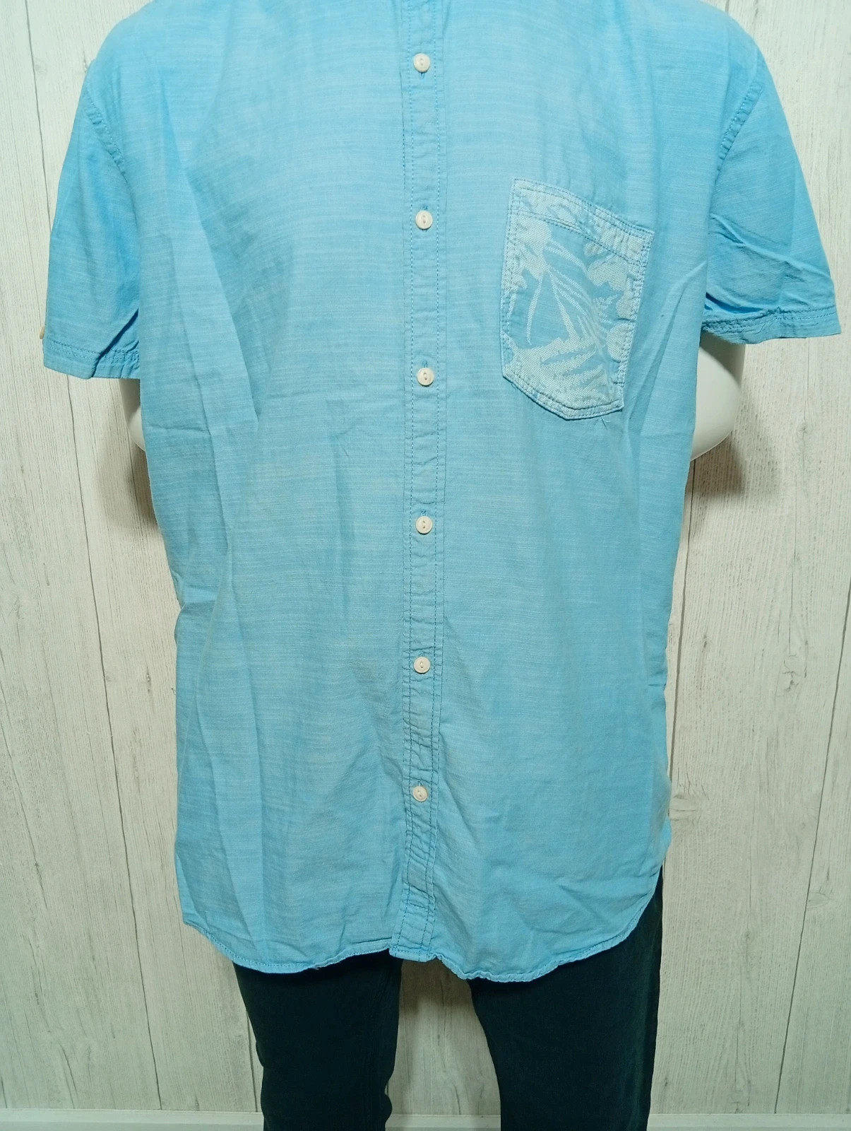 Chemise denim homme - taille XL/42 - TTD- couleur bleu clair – TTD – taille XL 3