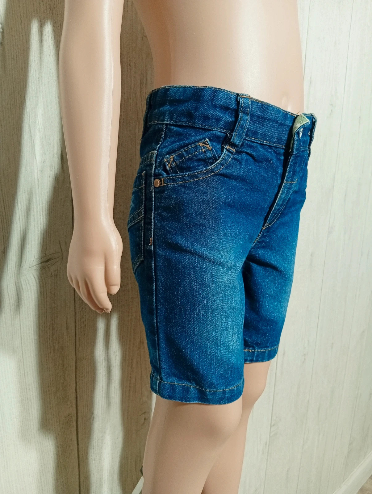 Short en jean garçon - taille 3 ans (98 cm) - sergent major - couleur marine – Sergent Major – taille 3 ans / 98 cm 2