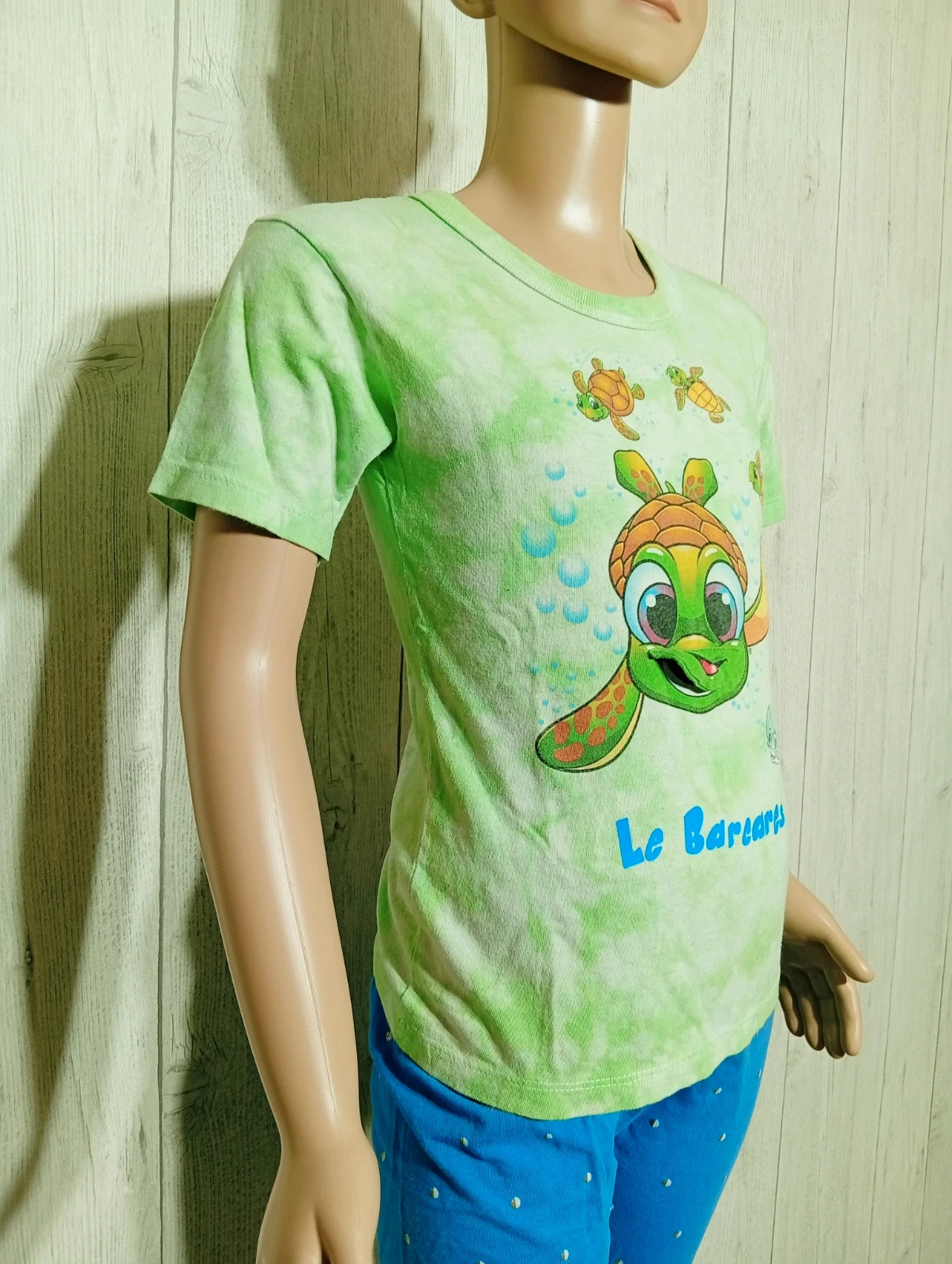 T-shirt imprimé manche courte - taille 8 ans - tropic- couleur menthe vert – Tropic – taille 8 ans / 128 cm 4