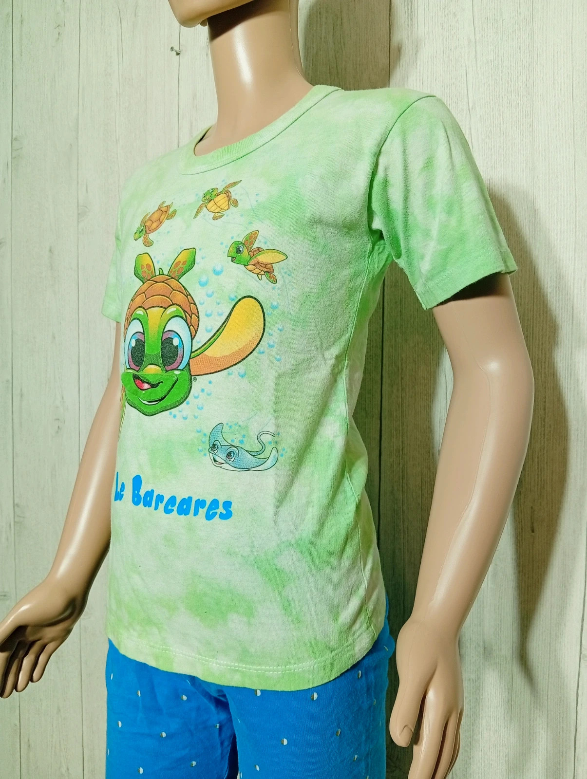 T-shirt imprimé manche courte - taille 8 ans - tropic- couleur menthe vert – Tropic – taille 8 ans / 128 cm 5