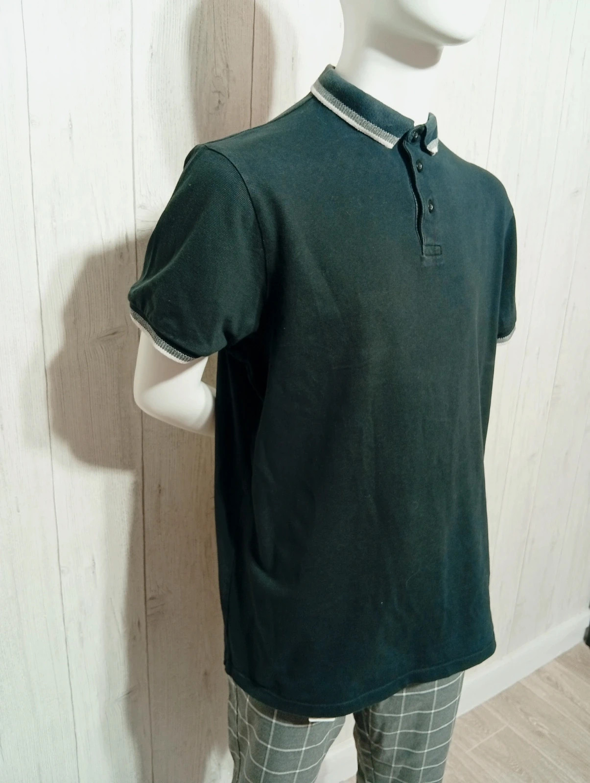 Polo unis homme - taille XL/42 - primark - couleur noir gris blanc – Primark – taille XL 4