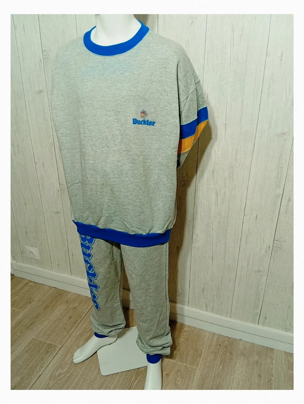 Survêtement 2 pieces homme - taille XL/42 - vangard - couleur gris et bleu – Vangárd – taille XL 5