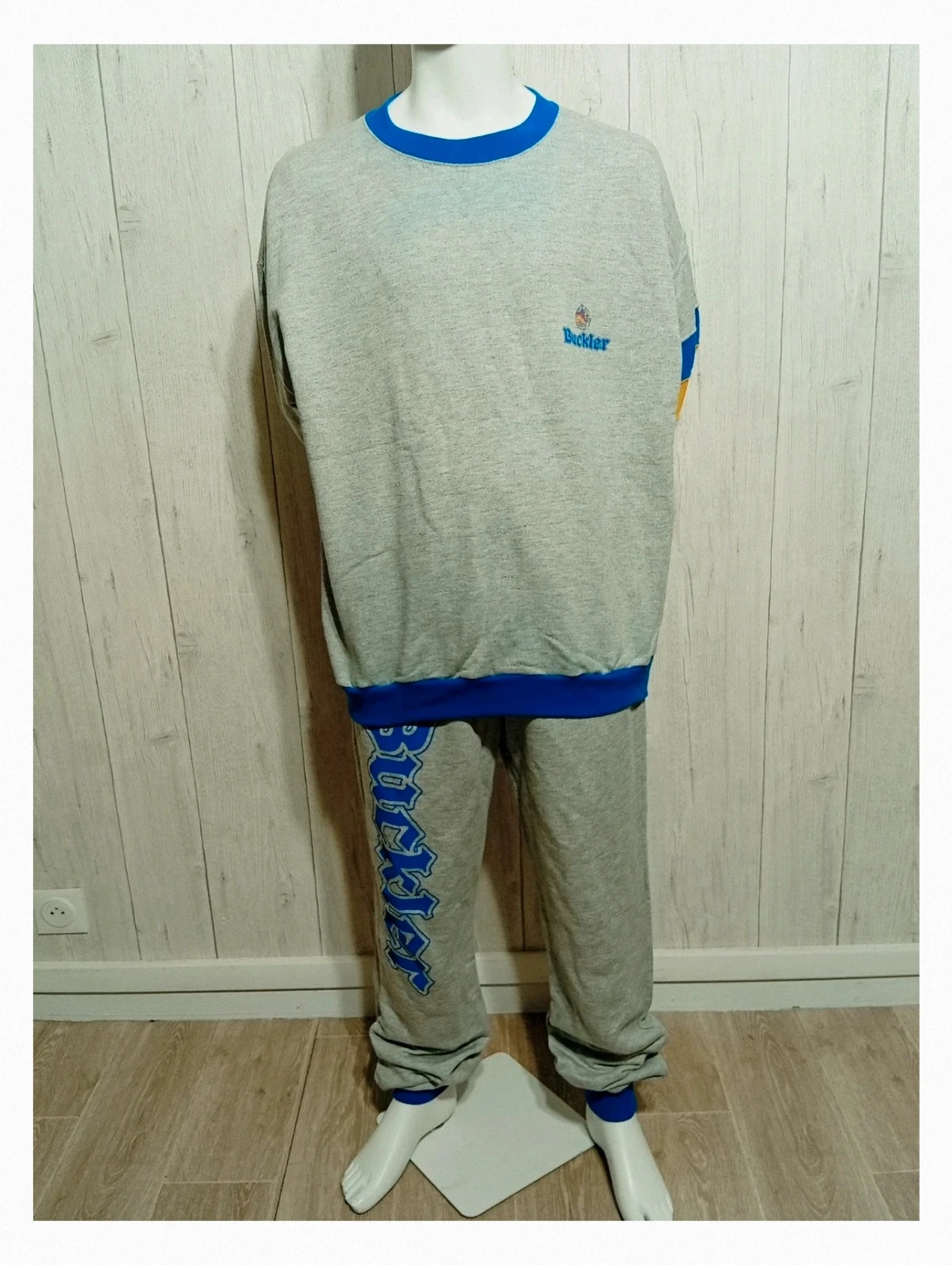 Survêtement 2 pieces homme - taille XL/42 - vangard - couleur gris et bleu – Vangárd – taille XL