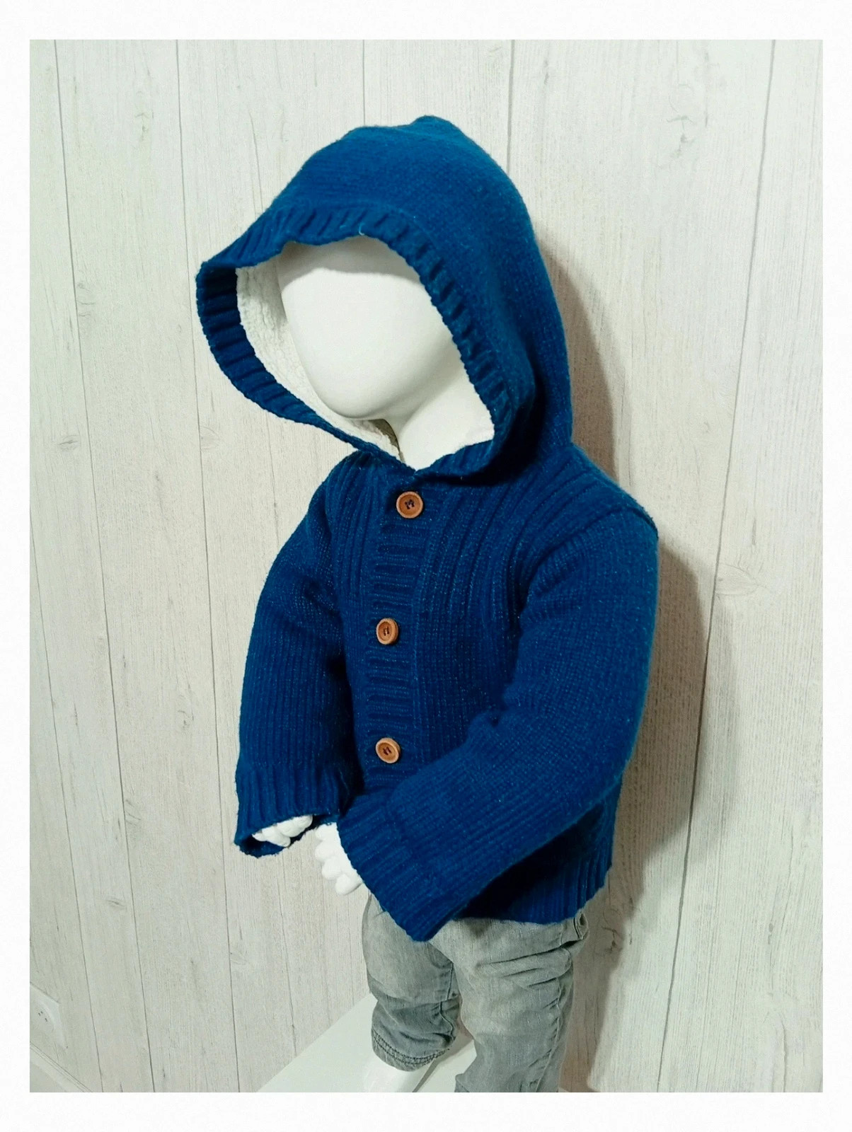 Gilet garçon - taille 18 mois - tissaia -couleur marine – Tissaia – taille 18-24 mois / 86 cm 5