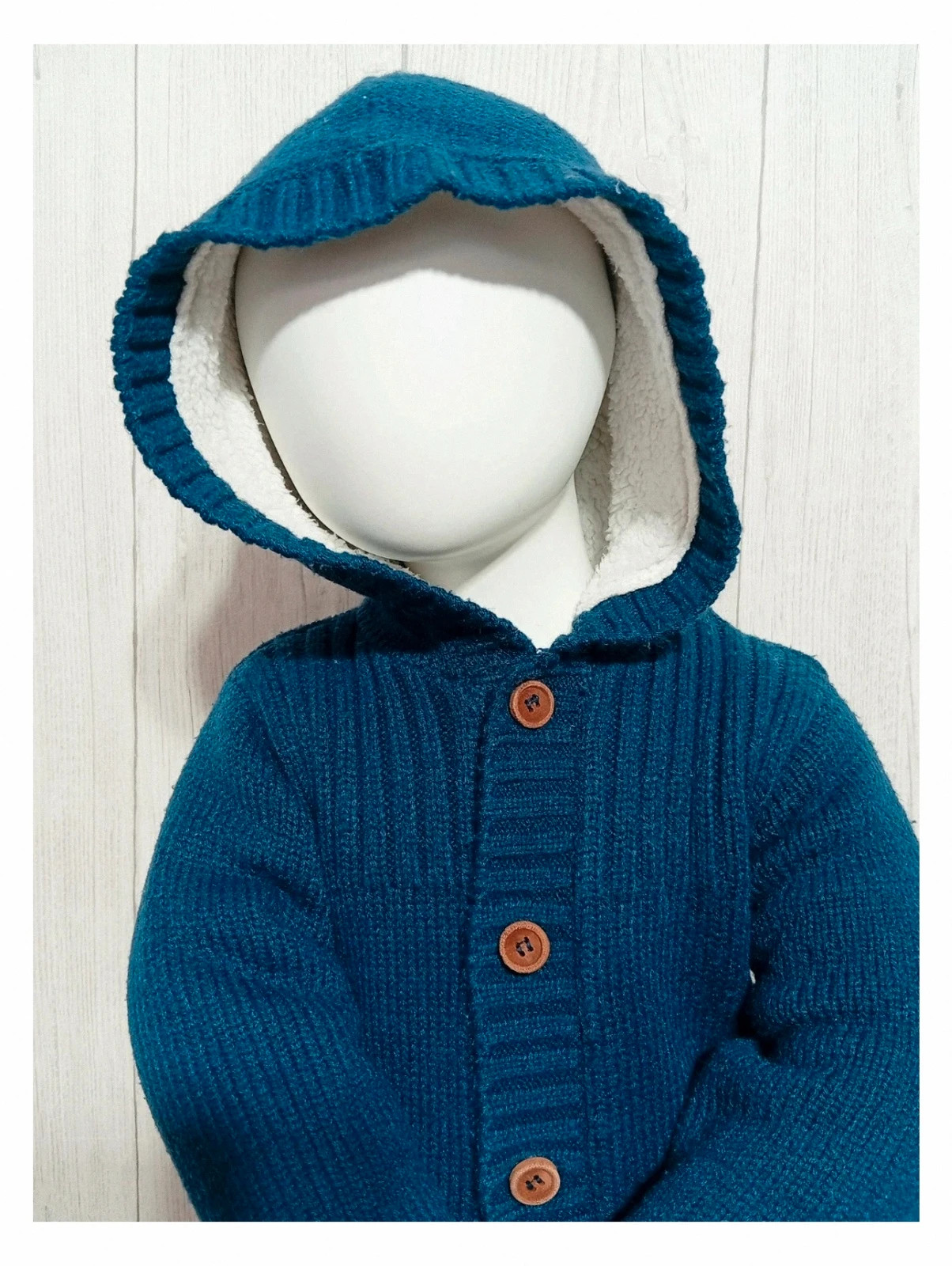 Gilet garçon - taille 18 mois - tissaia -couleur marine – Tissaia – taille 18-24 mois / 86 cm 2