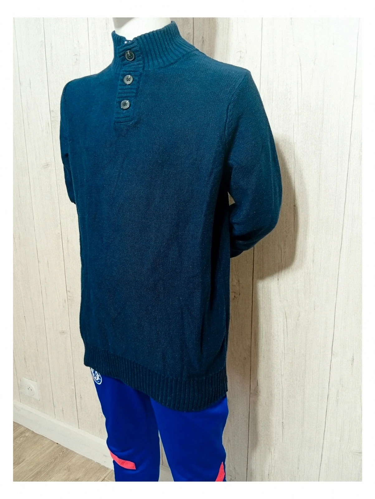 Pull homme - taille M/38 - livergy- couleur marine – Livergy – taille M 5