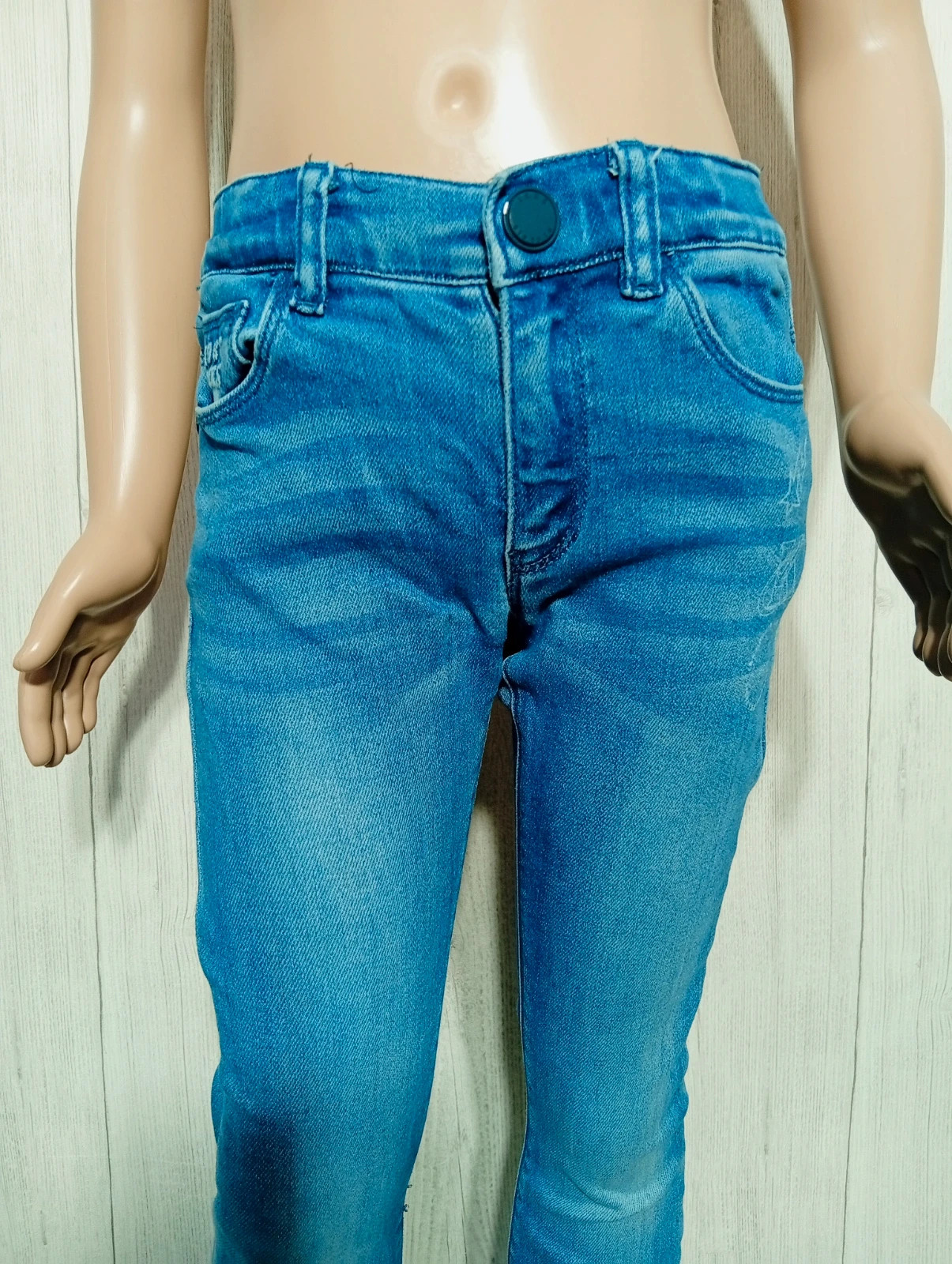 Jeans fille - taille 8 ans (128 cm) - ikks- couleur bleu – IKKS – taille 8 ans / 128 cm 2