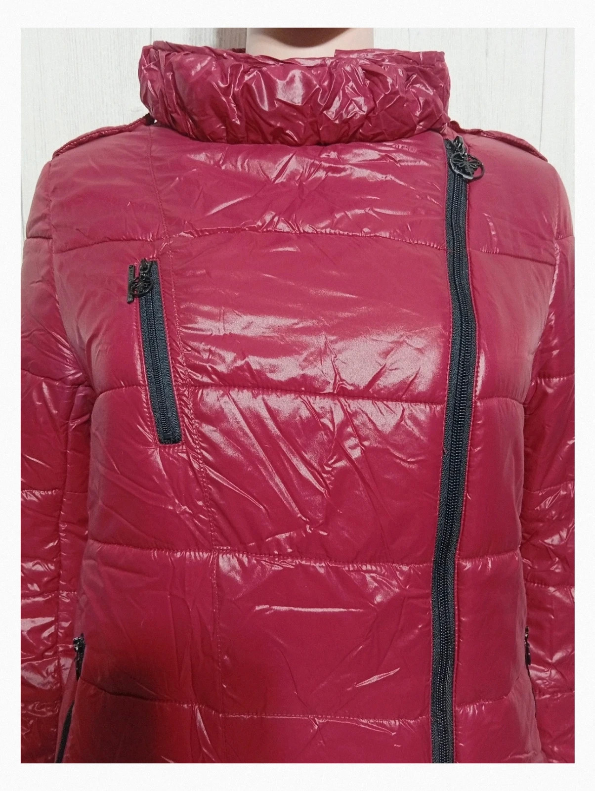 Doudoune femme - taille M/38 - La Mode est a vous - couleur bordeaux e – La Mode Est À Vous – taille M / 38 / 10 2