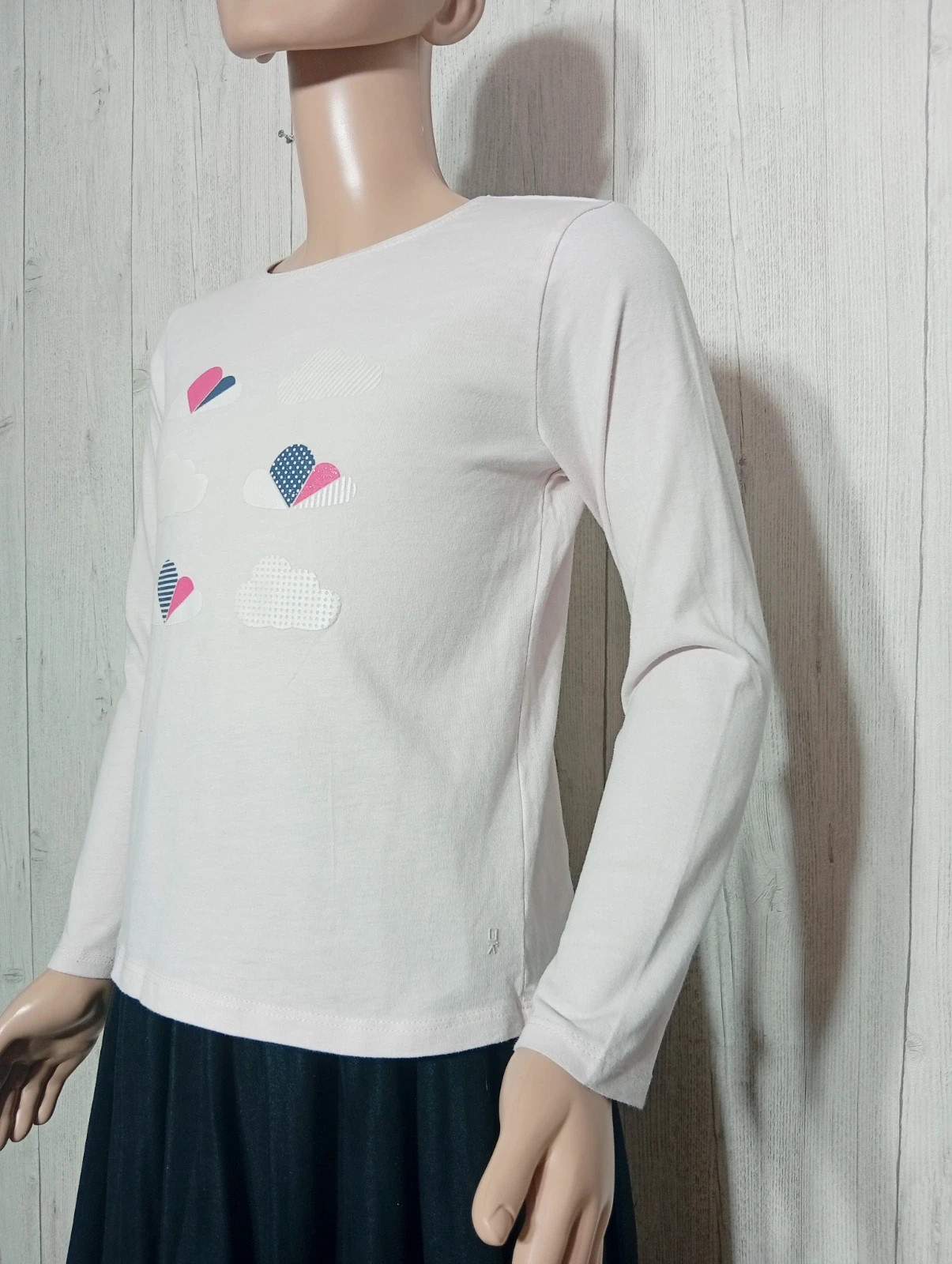 T-shirt imprimé manches longues fille- taille 8 ans (128 cm) - okaidi - couleur rose fushia – Okaïdi – taille 8 ans / 128 cm 5