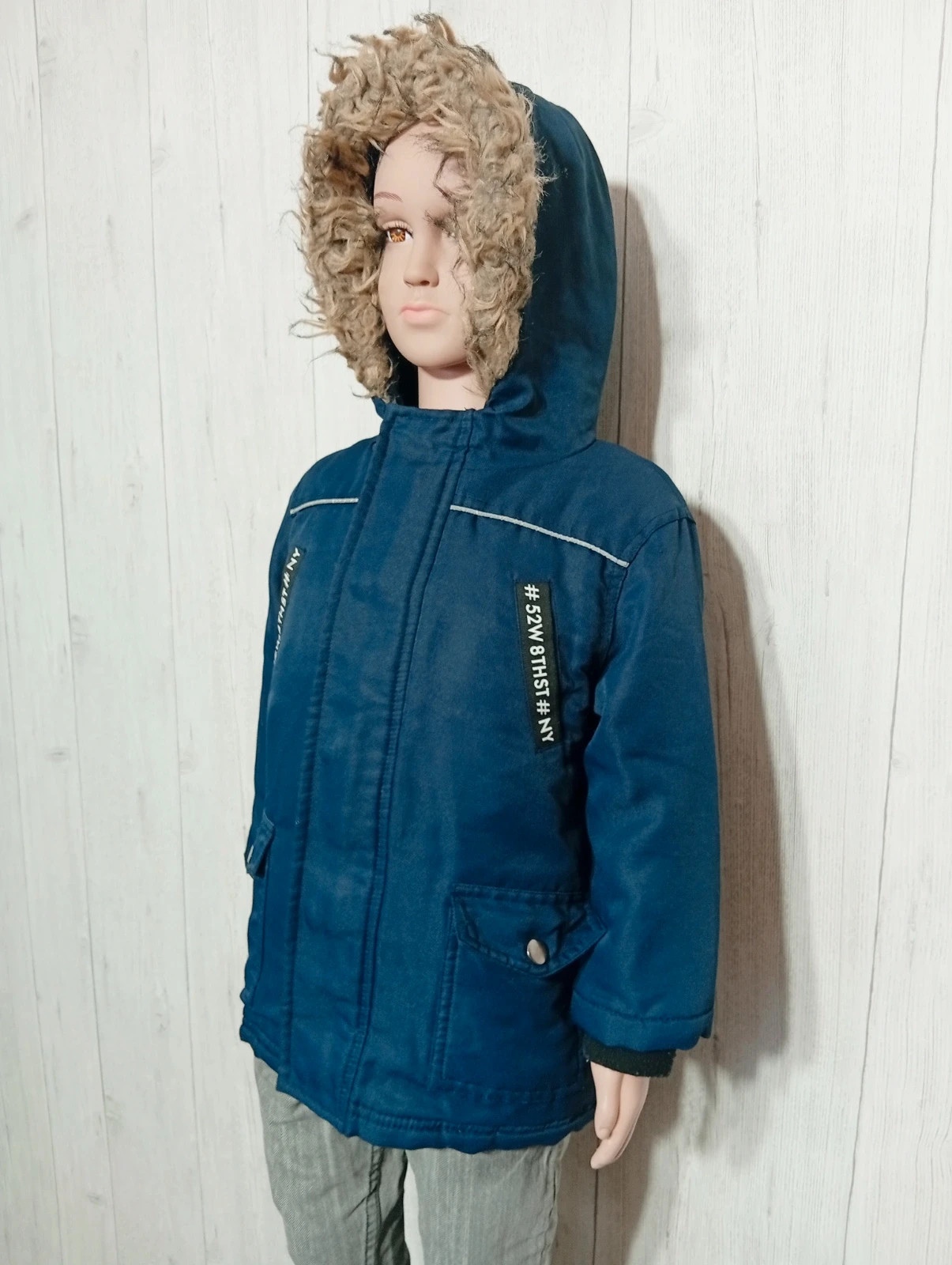 Parkas garcon - taille 4 ans - gemo - couleur marine – Gémo – taille 4 ans / 104 cm 5