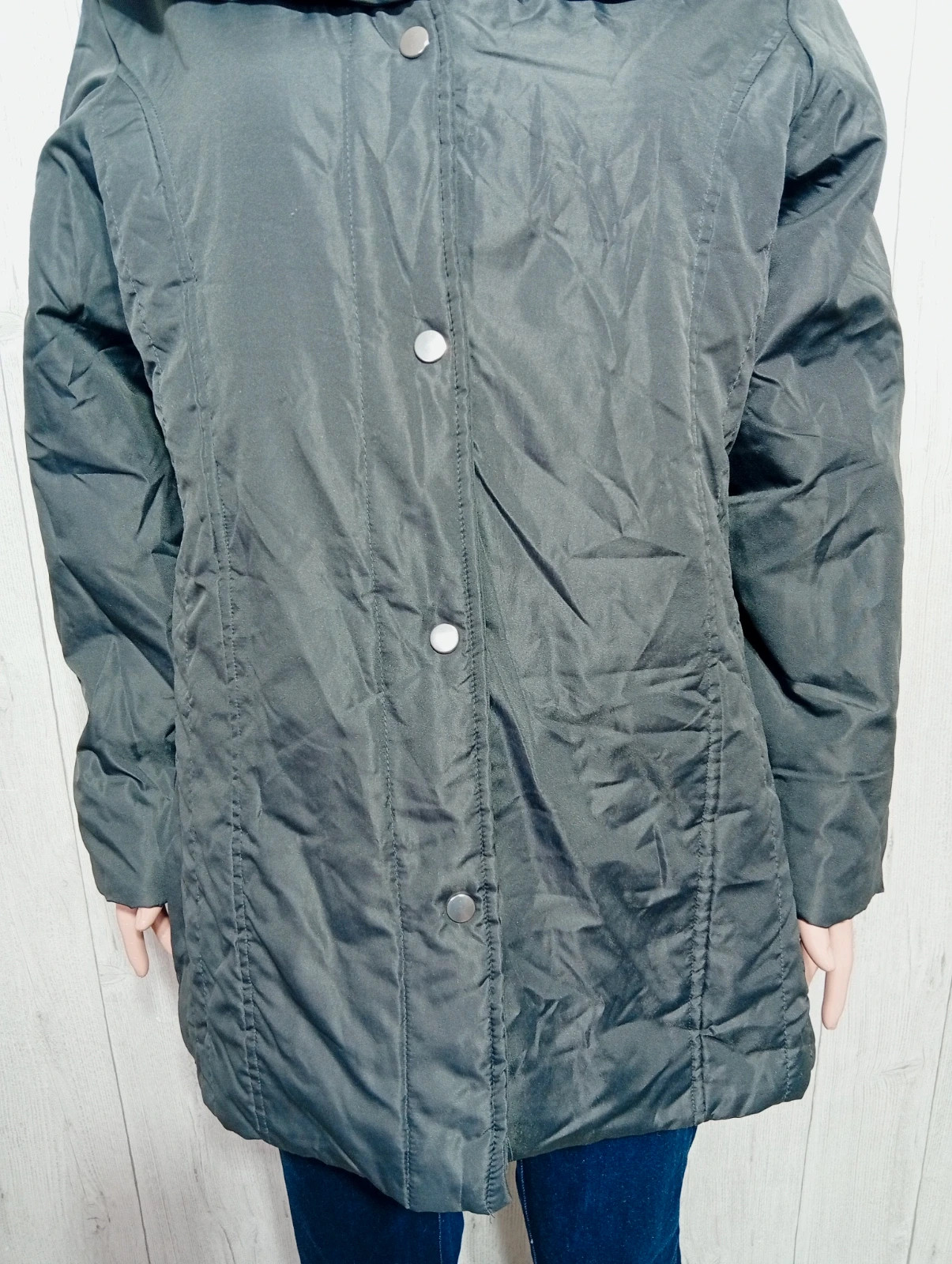 Doudoune femme - taille XL/42 - Anne de Lancay - couleur gris – Anne de Lancay – taille XL / 42 / 14 3