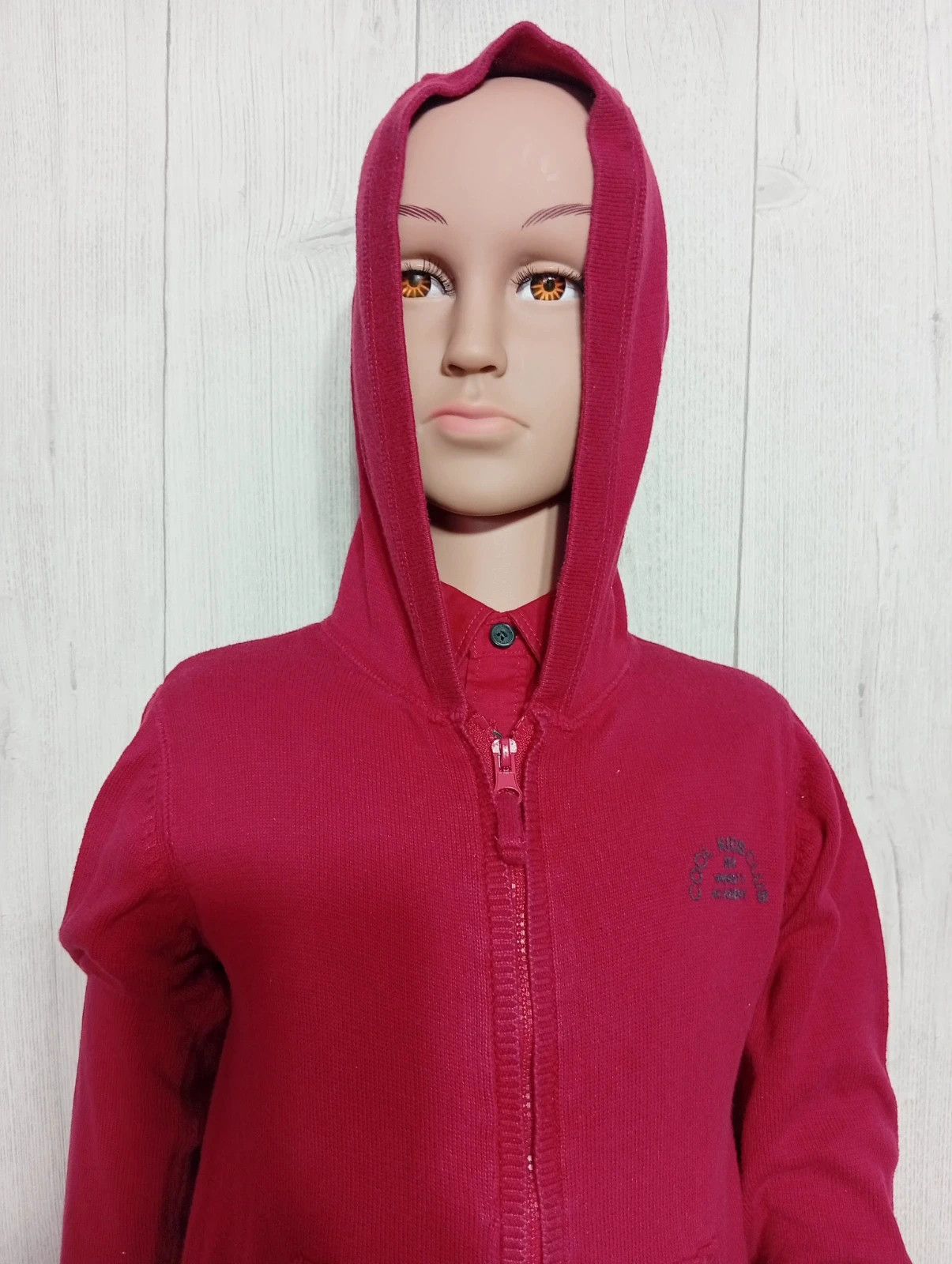 Gilet zippé garcon- taille 4 ans (104 cm) - vertbaudet - couleur rouge – Vertbaudet – taille 4 ans / 104 cm 2