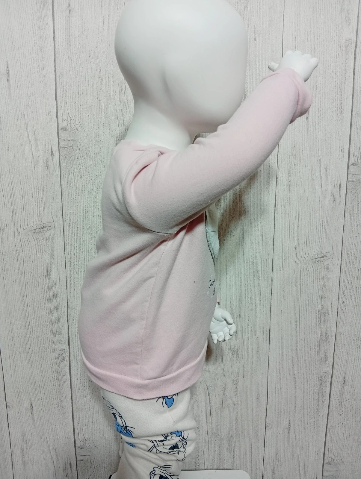 Pull a motif fille - taille 18 mois - gemo - couleur rose blanc – Gémo – taille 12-18 mois / 80 cm 4