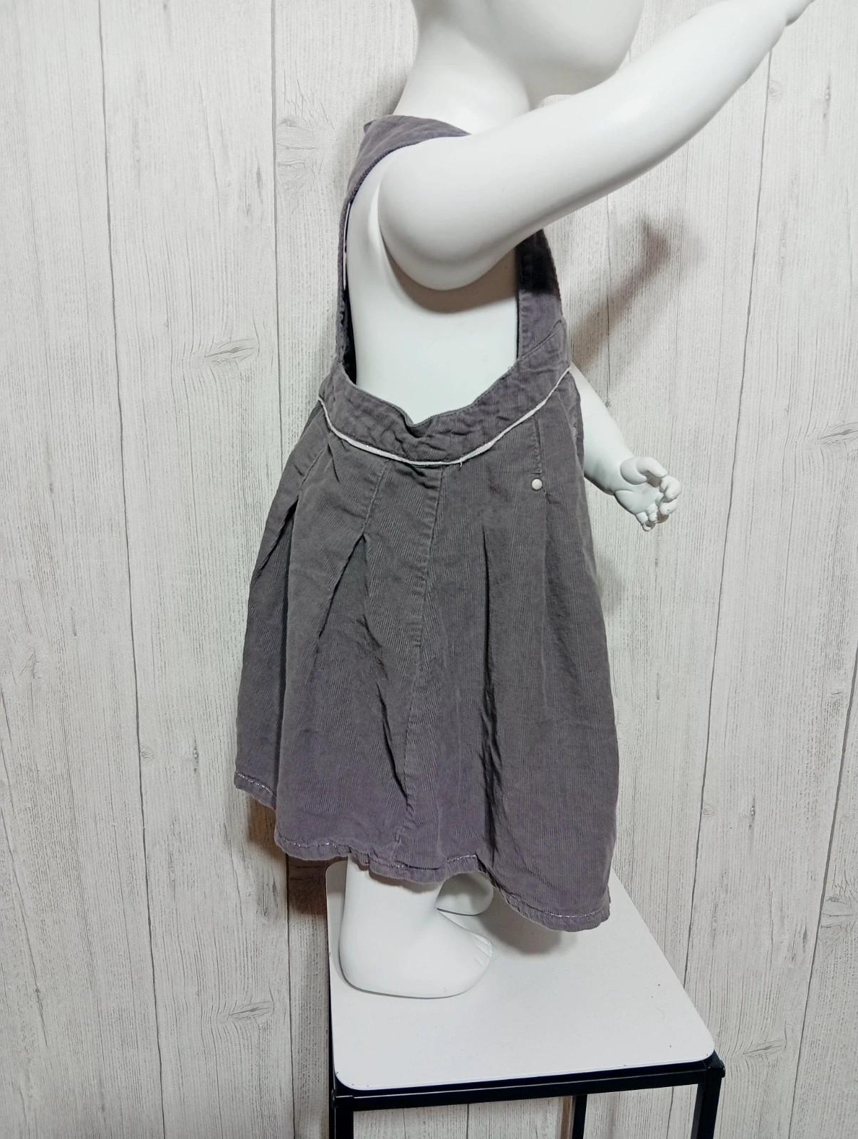 Robe fille - taille 18 mois (81 cm) - kidkanai- couleur gris – Kid Kanai – taille 12-18 mois / 80 cm 4