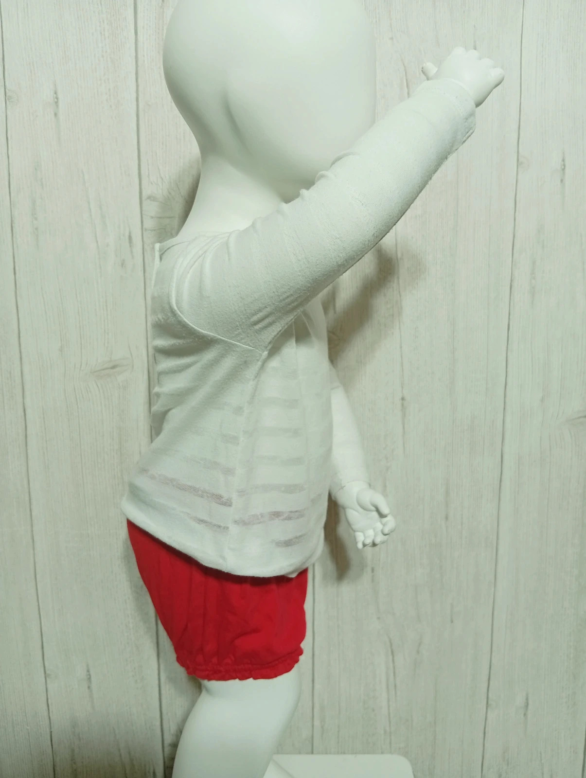 Ensemble 2 pieces fille - taille 18 mois ( 81 cm) - orchestra - couleur blanc et rouge – Orchestra – taille 12-18 mois / 80 cm 4