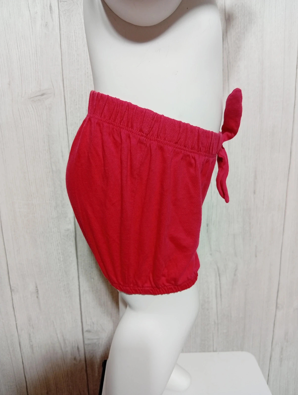 Short fille - taille 18 mois (81 cm) - Kiabi - couleur rouge – Kiabi – taille 12-18 mois / 80 cm 4