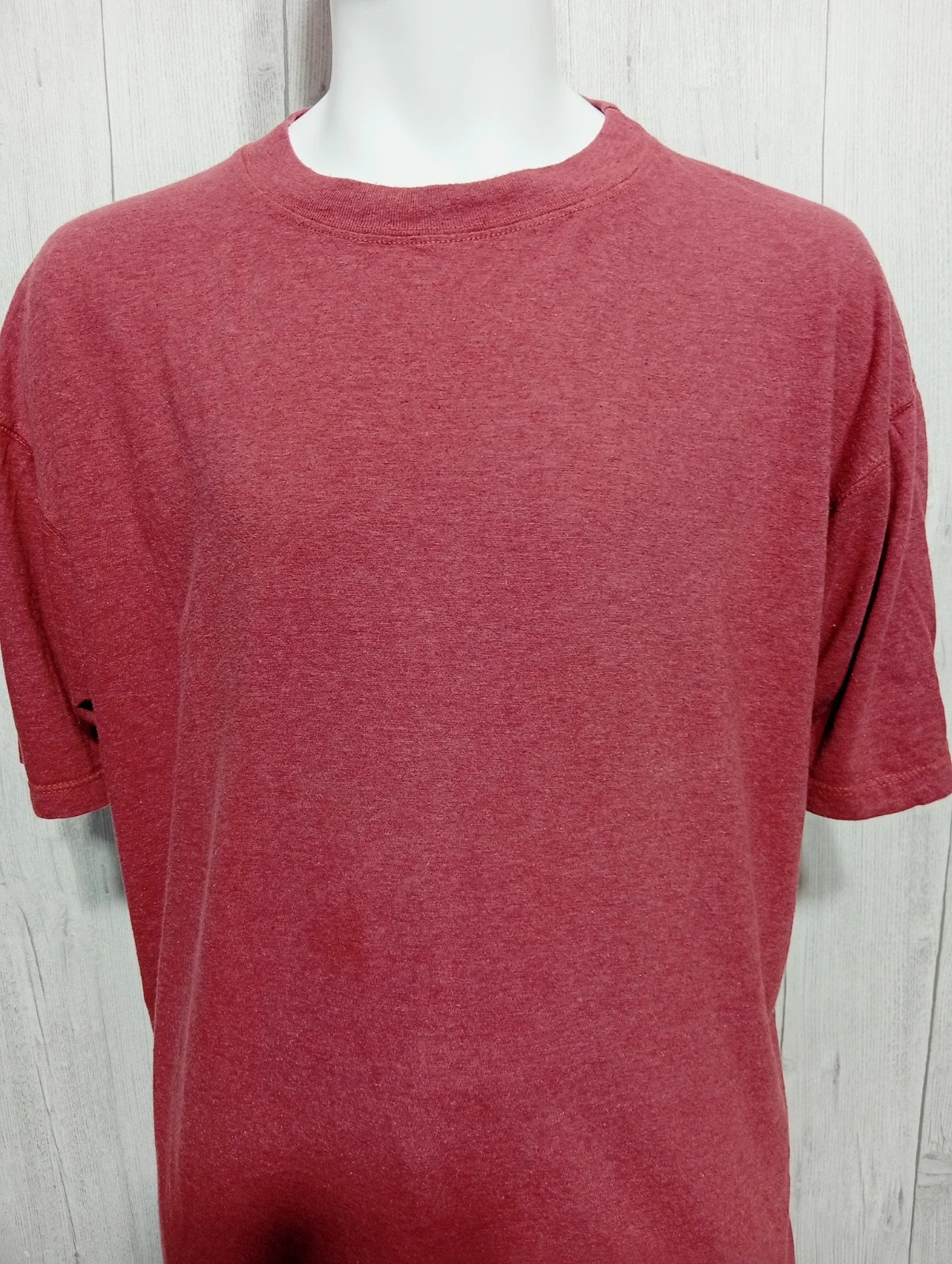 T-shirt unis manche courte homme - taille XL/42 - cacharel - couleur corail – Cacharel – taille XL 2