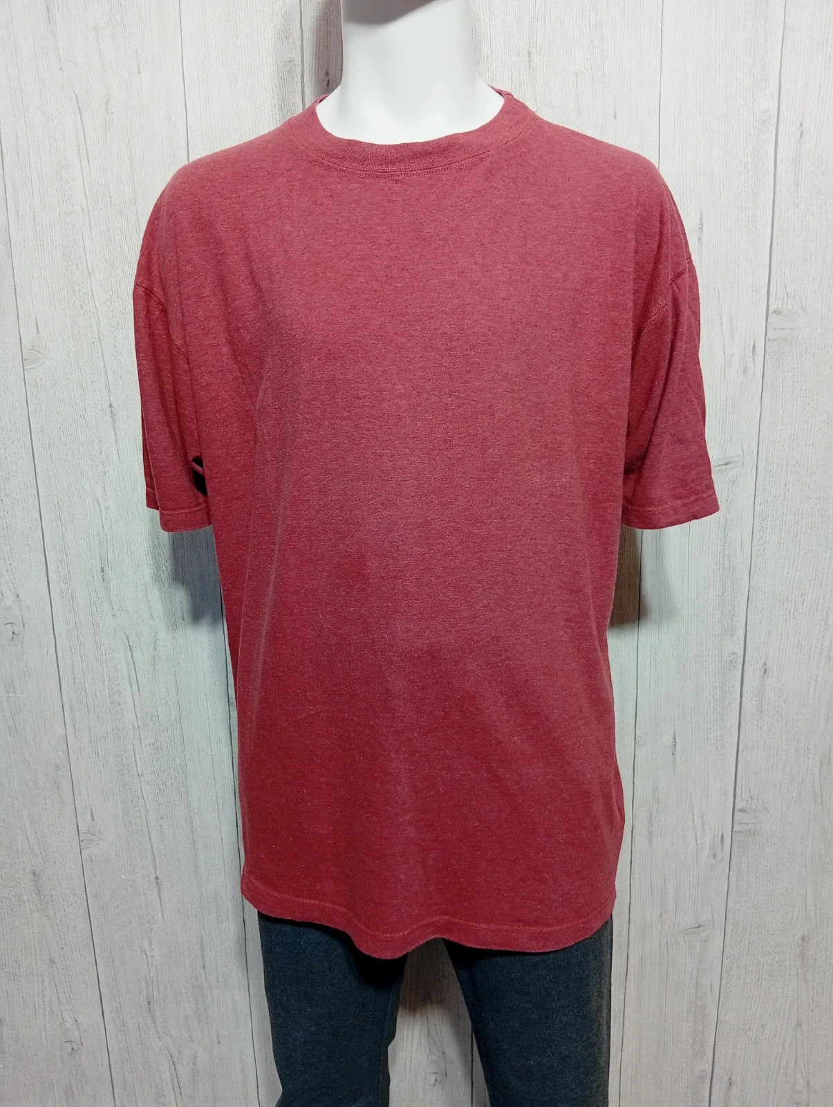 T-shirt unis manche courte homme - taille XL/42 - cacharel - couleur corail