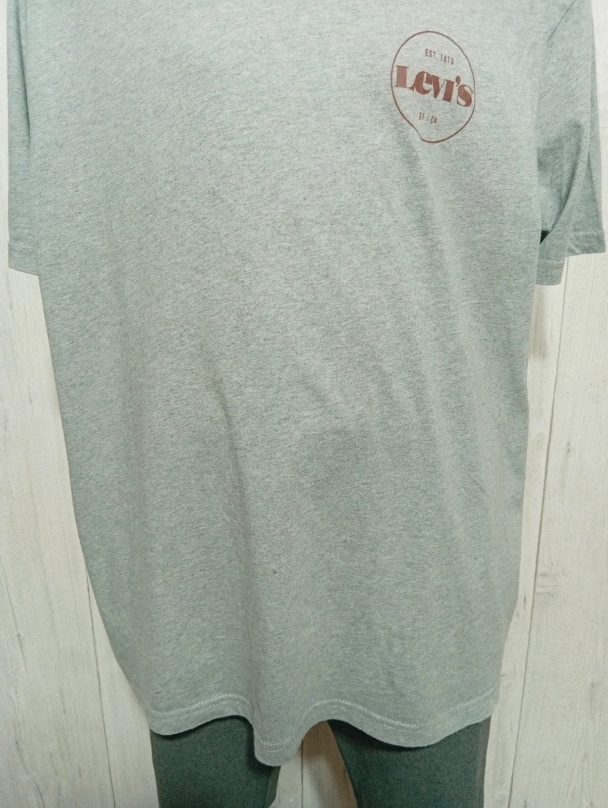 T-shirt imprimé manches courte homme- taille XL/42 - Levi's - couleur gris – Levi's – taille XL 3