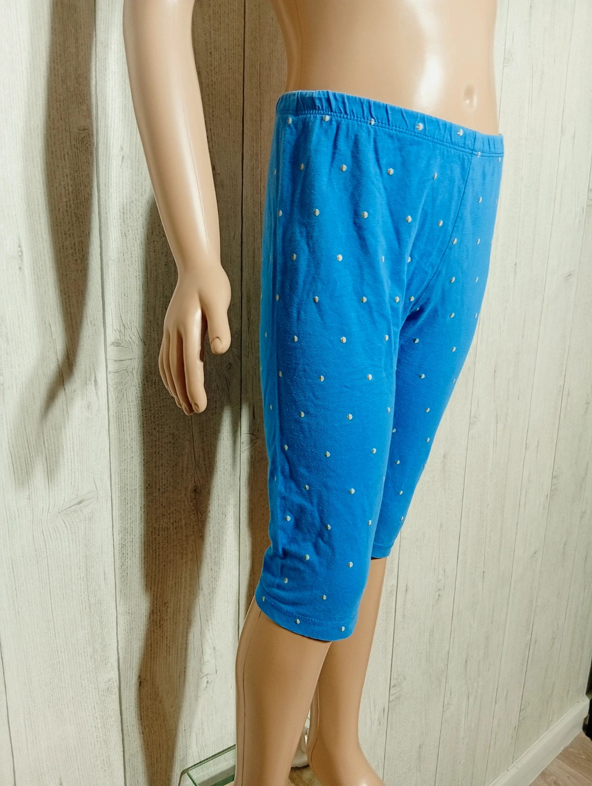Leggins fille - taille 8 ans - inextenso-couleur bleu blanc dore – In Extenso – taille 8 ans / 128 cm 2