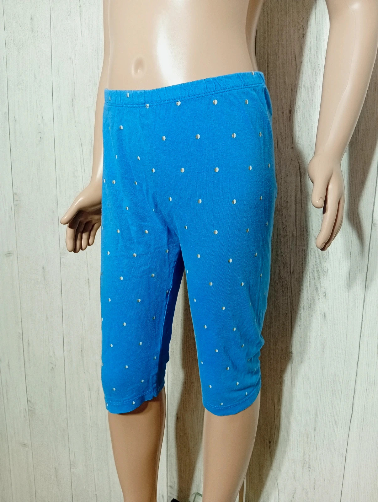 Leggins fille - taille 8 ans - inextenso-couleur bleu blanc dore – In Extenso – taille 8 ans / 128 cm 3