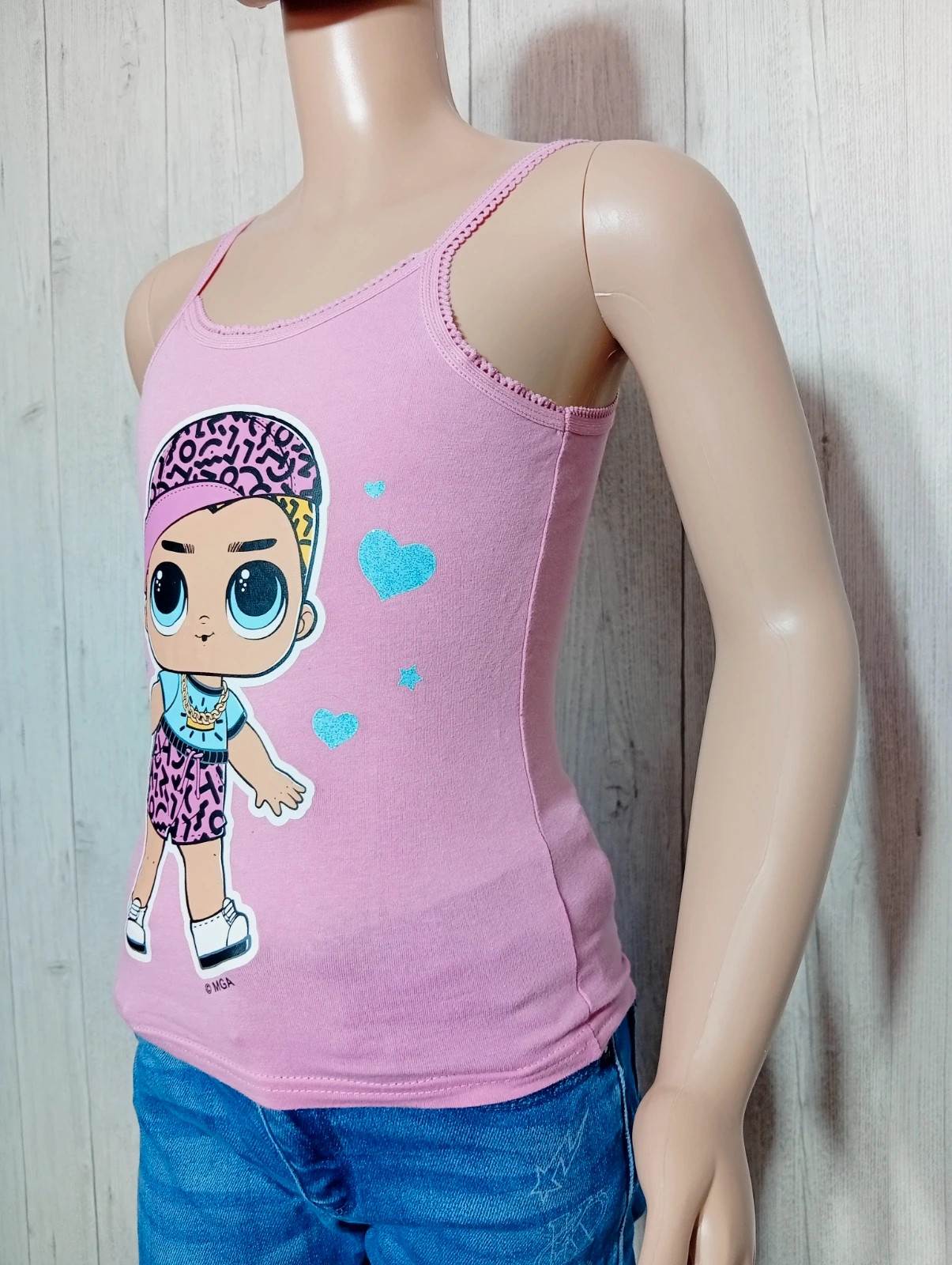 Débardeur fille - taille 7 ans (122/128 cm) - LOL surprise- couleur rose multicolore – L.O.L. Surprise – taille 7 ans / 122 cm 5