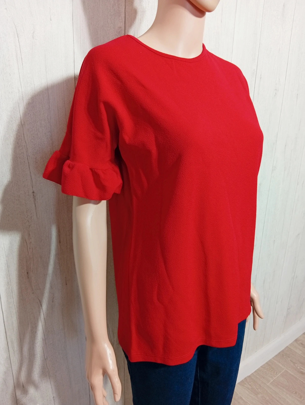 Blouse femme - taille S/36 - miss glammy - couleur rouge – Miss Glammy – taille S / 36 / 8 4