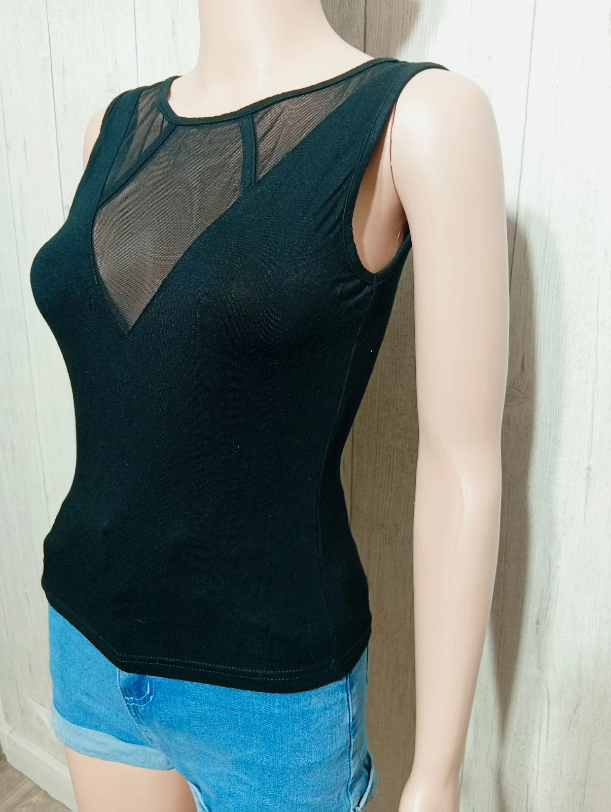 Débardeur femme - taille S/36 - shein - couleur noir – Shein – taille S / 36 / 8 5