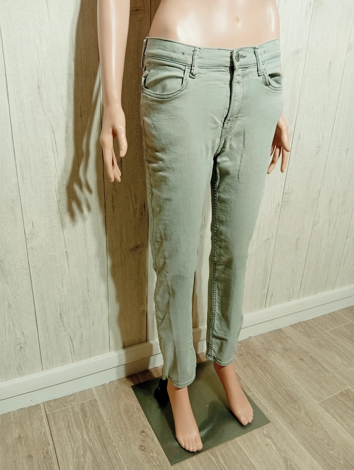 Jeans slim fille - taille 14 ans (164 cm) - H&M- couleur gris – H&M – taille 14 ans / 164 cm 4