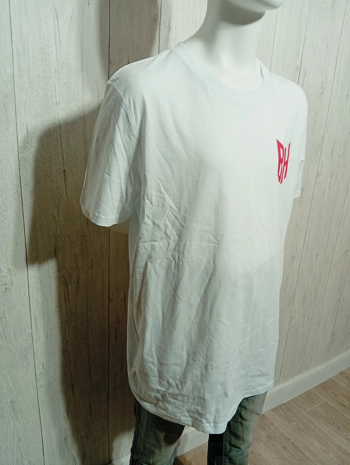 T-shirt imprimé manches courtes homme - taille XL/42 - Stanley - couleur blanc – Stanley – taille XL 4
