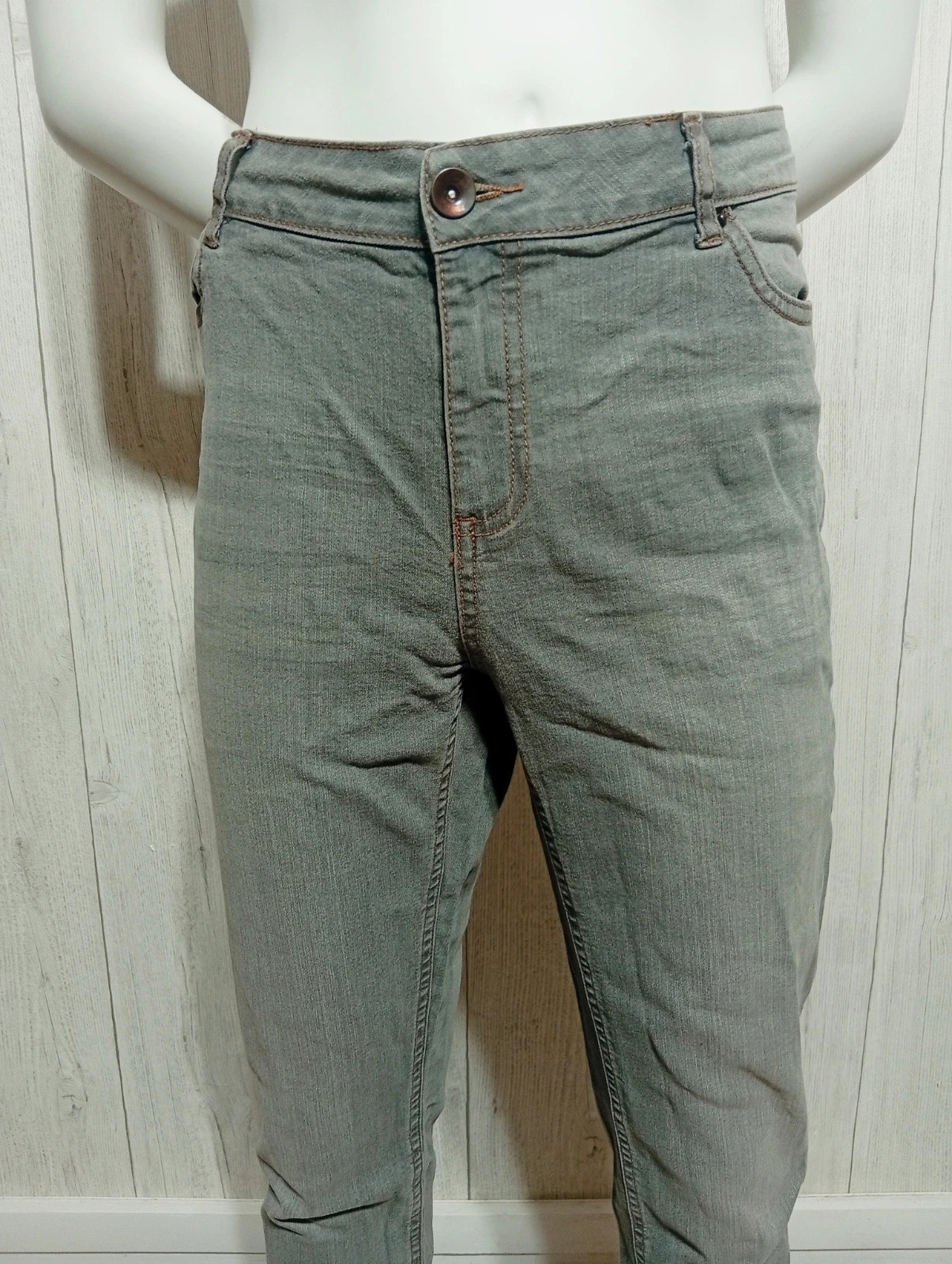 Jeans slim homme - taille XL/42 - inextenso- couleur gris – In Extenso – taille XL 2