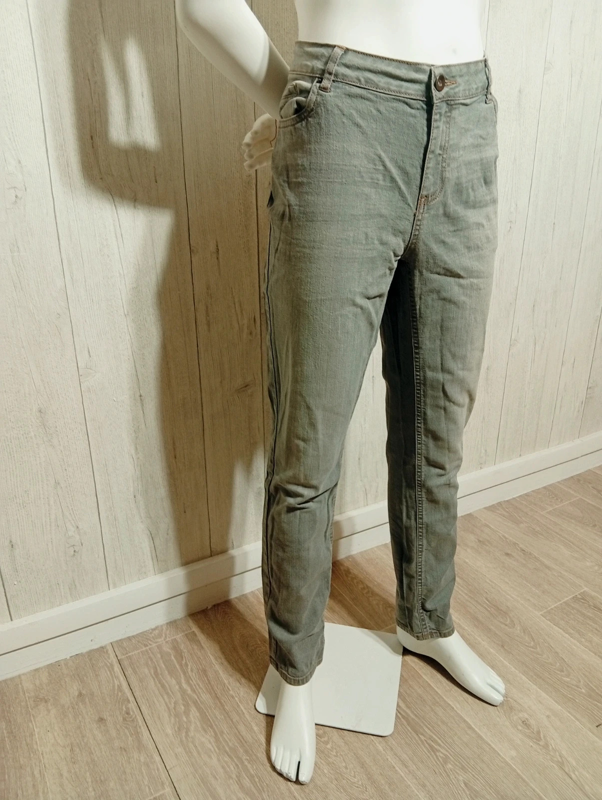 Jeans slim homme - taille XL/42 - inextenso- couleur gris – In Extenso – taille XL 4