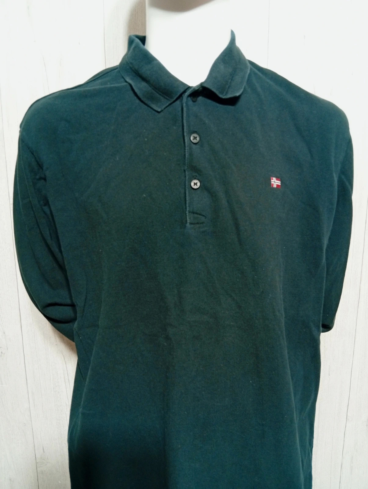 Polo manches longues homme - taille XL/42 -napapijri - couleur noir – Napapijri – taille XL 2