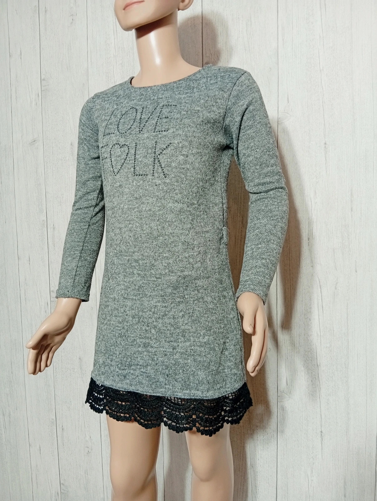 Robe d'hiver fille - taille 8 ans - gemo - couleur gris noir – Gémo – taille 8 ans / 128 cm 5