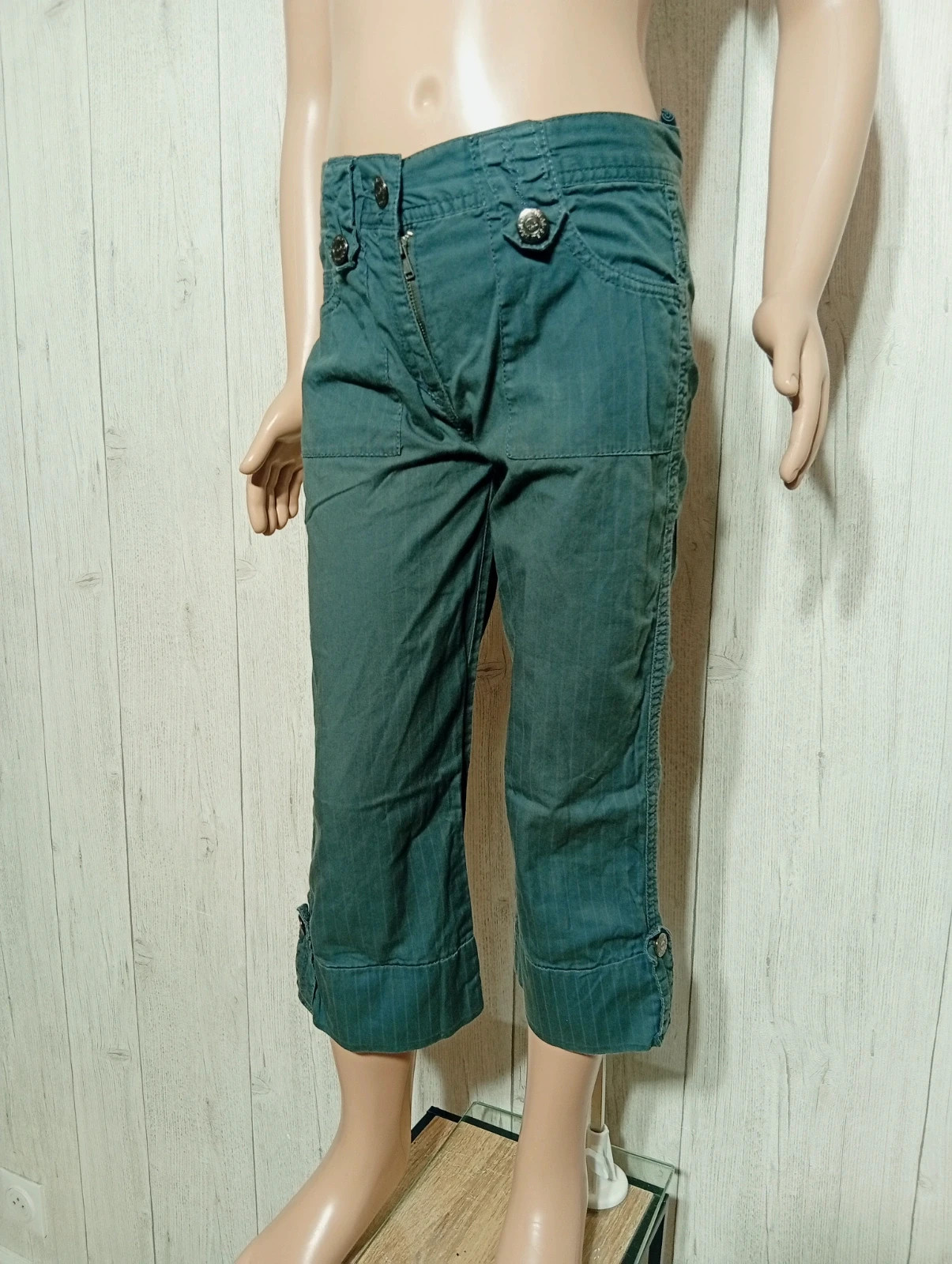 Pantacourt fille - taille 8 ans (126 cm) - tape a l'oeil - couleur gris – Tape à l'œil – taille 8 ans / 128 cm 5