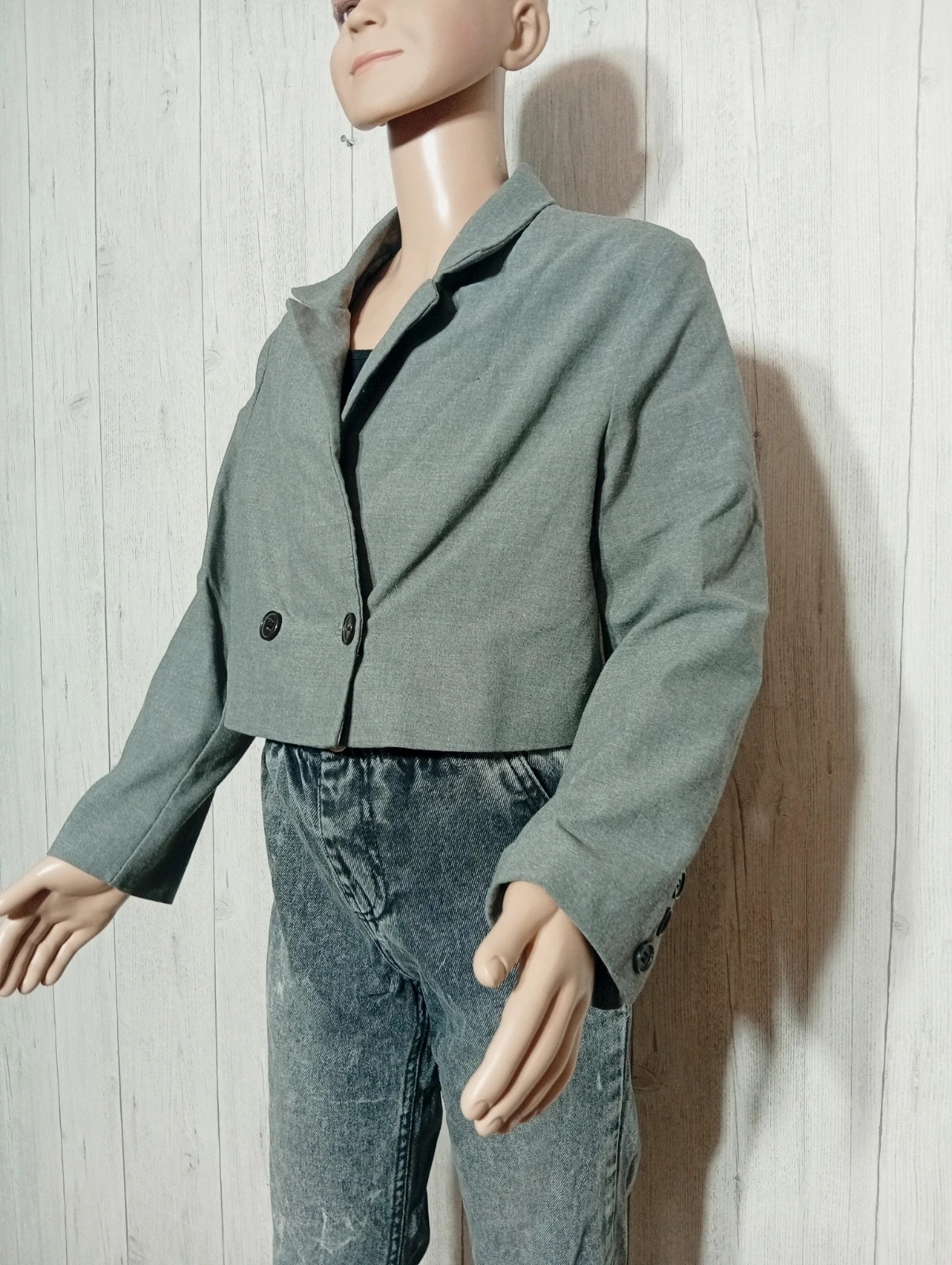 Blazer fille - taille 8/9 ans (130 cm) - zara - couleur gris – Zara – taille 8 ans / 128 cm 4