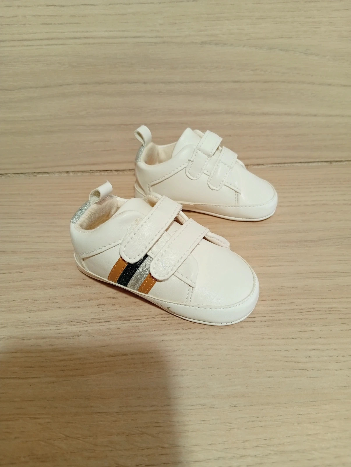 Chaussures bebe fille - taille 9/12 mois - hello moon-couleur creme – hello moon – taille 15 et moins 3