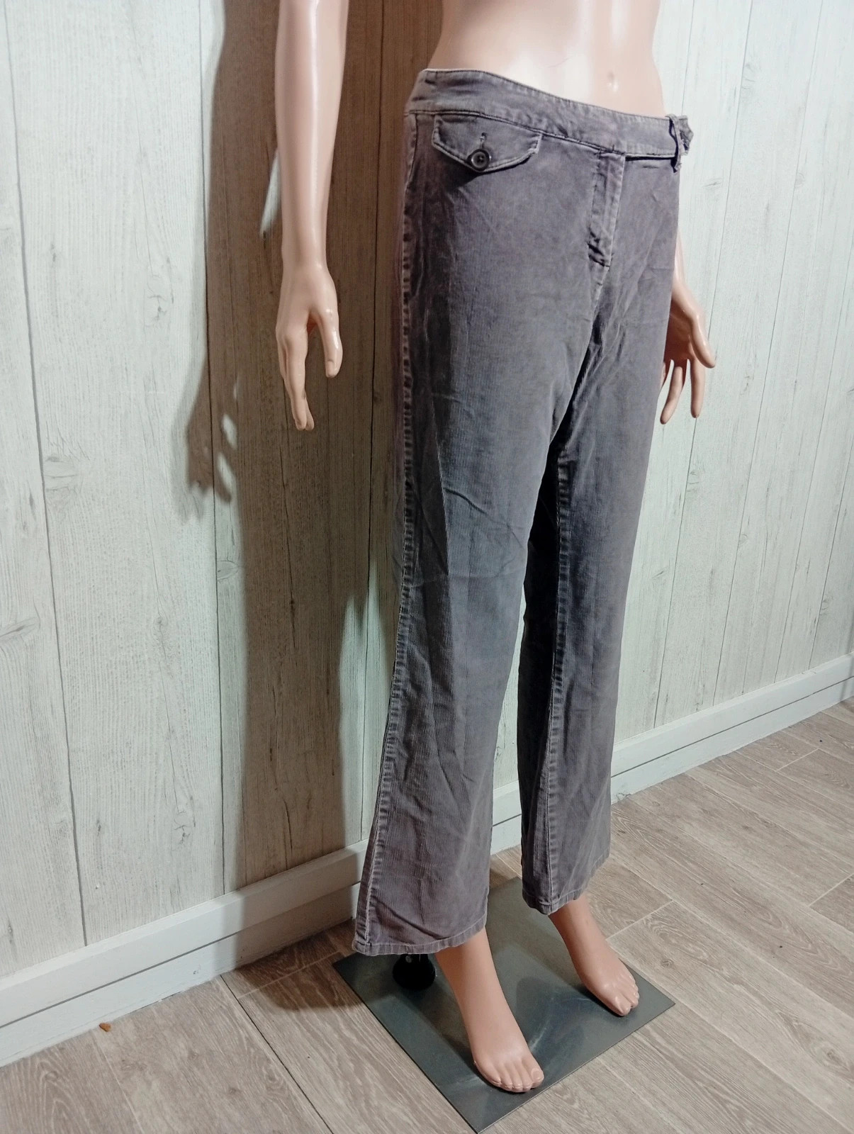 Pantalon a jambes larges femme - taille L/40 -kiabi - couleur violet – Kiabi – taille L / 40 / 12 4
