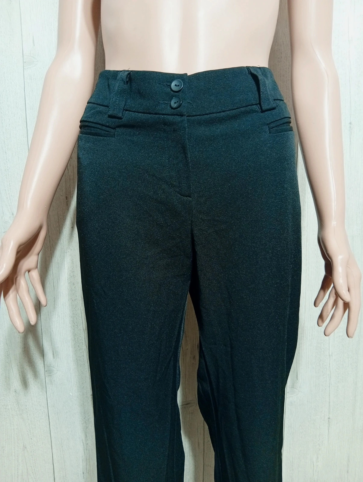 Pantalon droit femme - taille L/40 - yessica - couleur noir – Yessica – taille L / 40 / 12 2