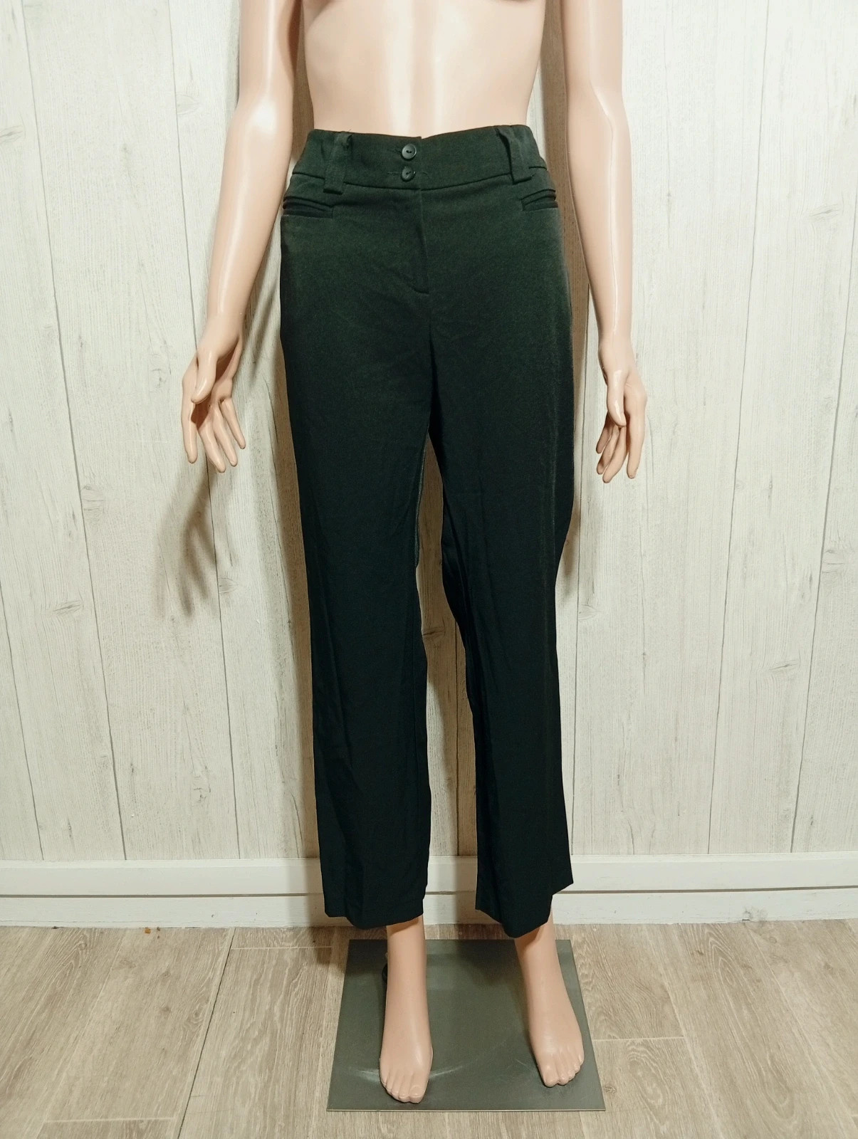 Pantalon droit femme - taille L/40 - yessica - couleur noir