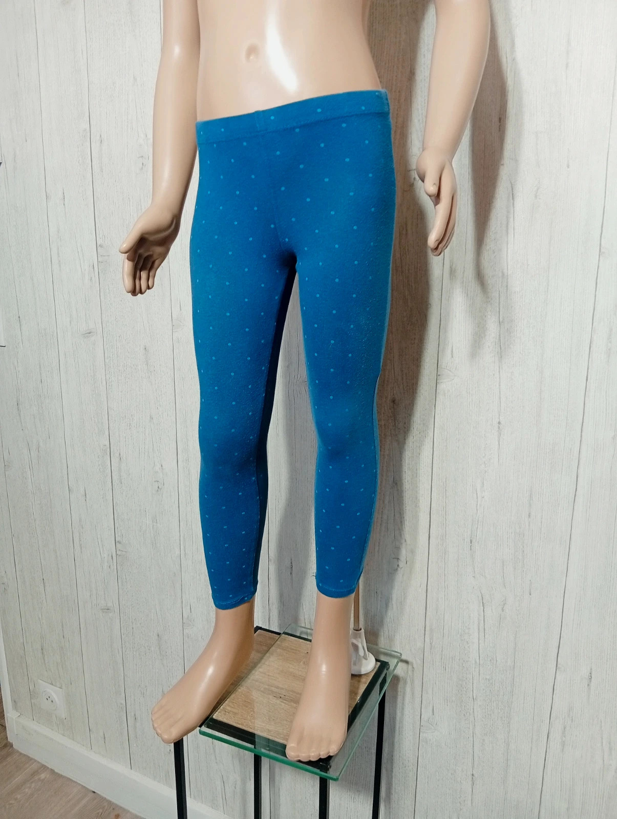 Leggins fille - taille 7 ans - inextenso- couleur bleu et turquoise – In Extenso – taille 7 ans / 122 cm 5