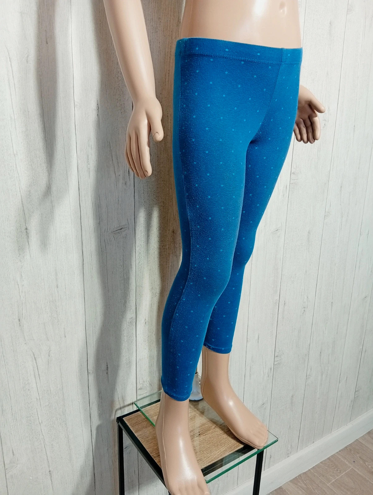 Leggins fille - taille 7 ans - inextenso- couleur bleu et turquoise – In Extenso – taille 7 ans / 122 cm 4