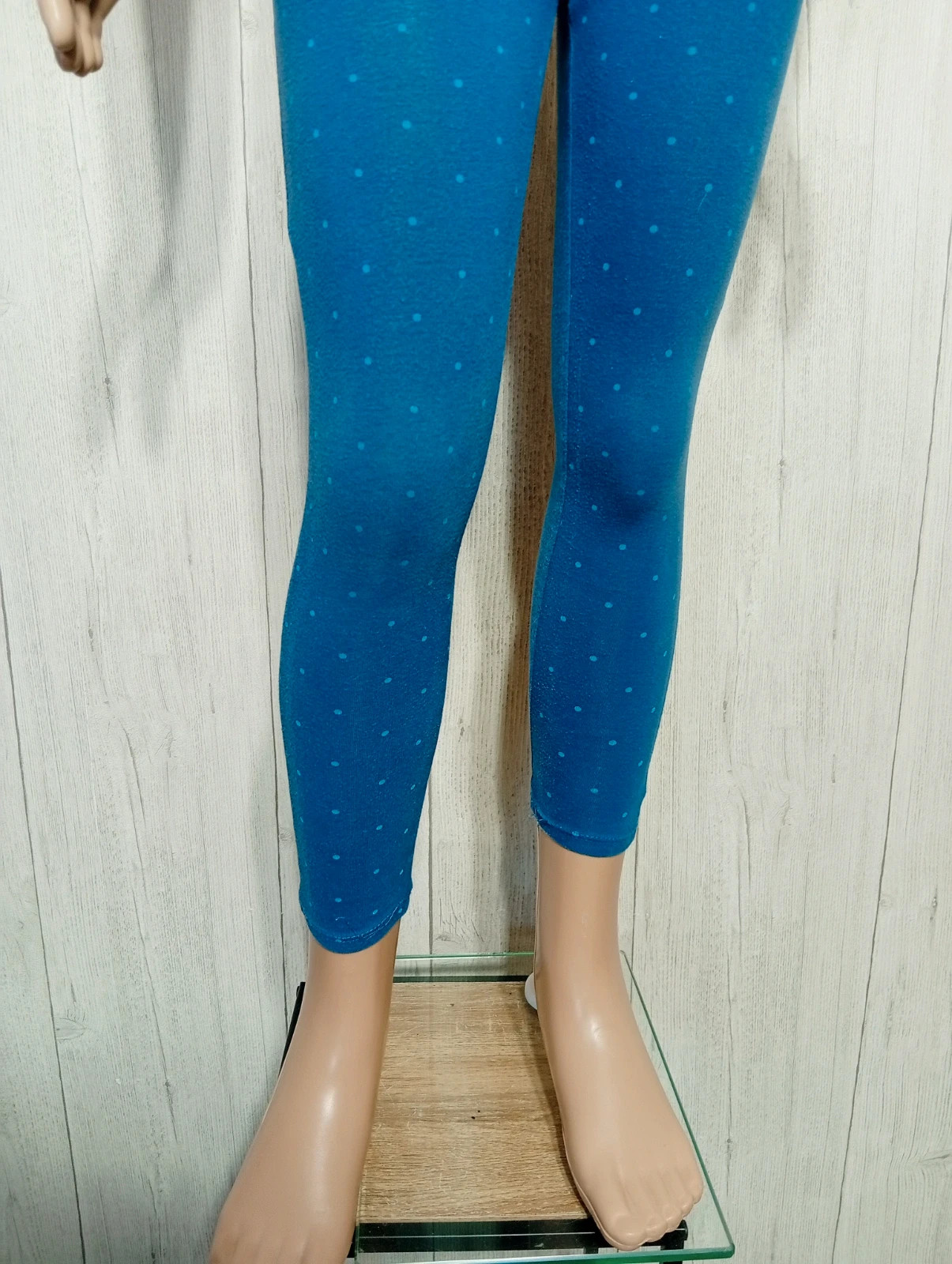 Leggins fille - taille 7 ans - inextenso- couleur bleu et turquoise – In Extenso – taille 7 ans / 122 cm 3
