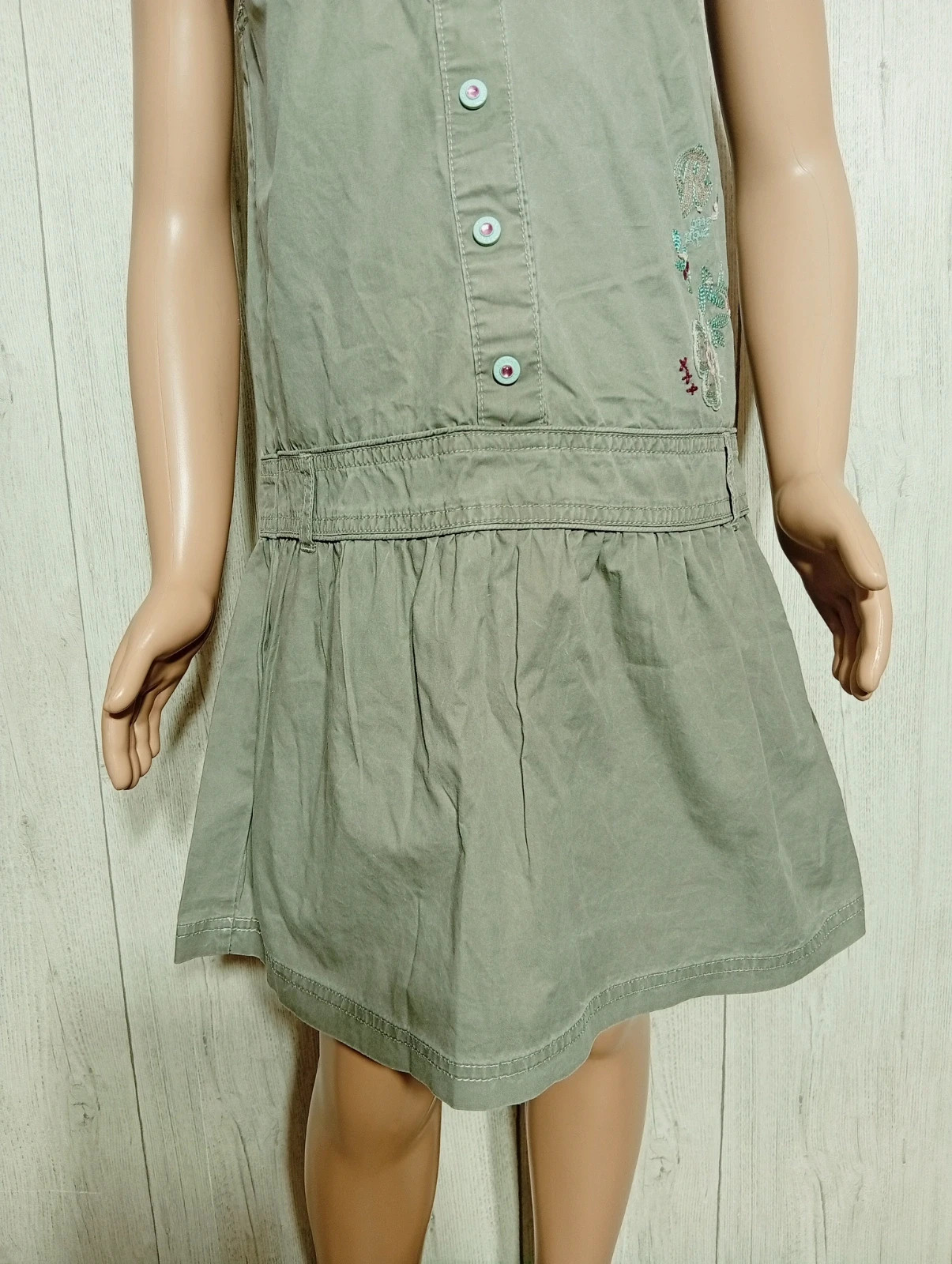 Robe fille - taille 8 ans (128 cm) - sergent major - couleur kaki – Sergent Major – taille 8 ans / 128 cm 3